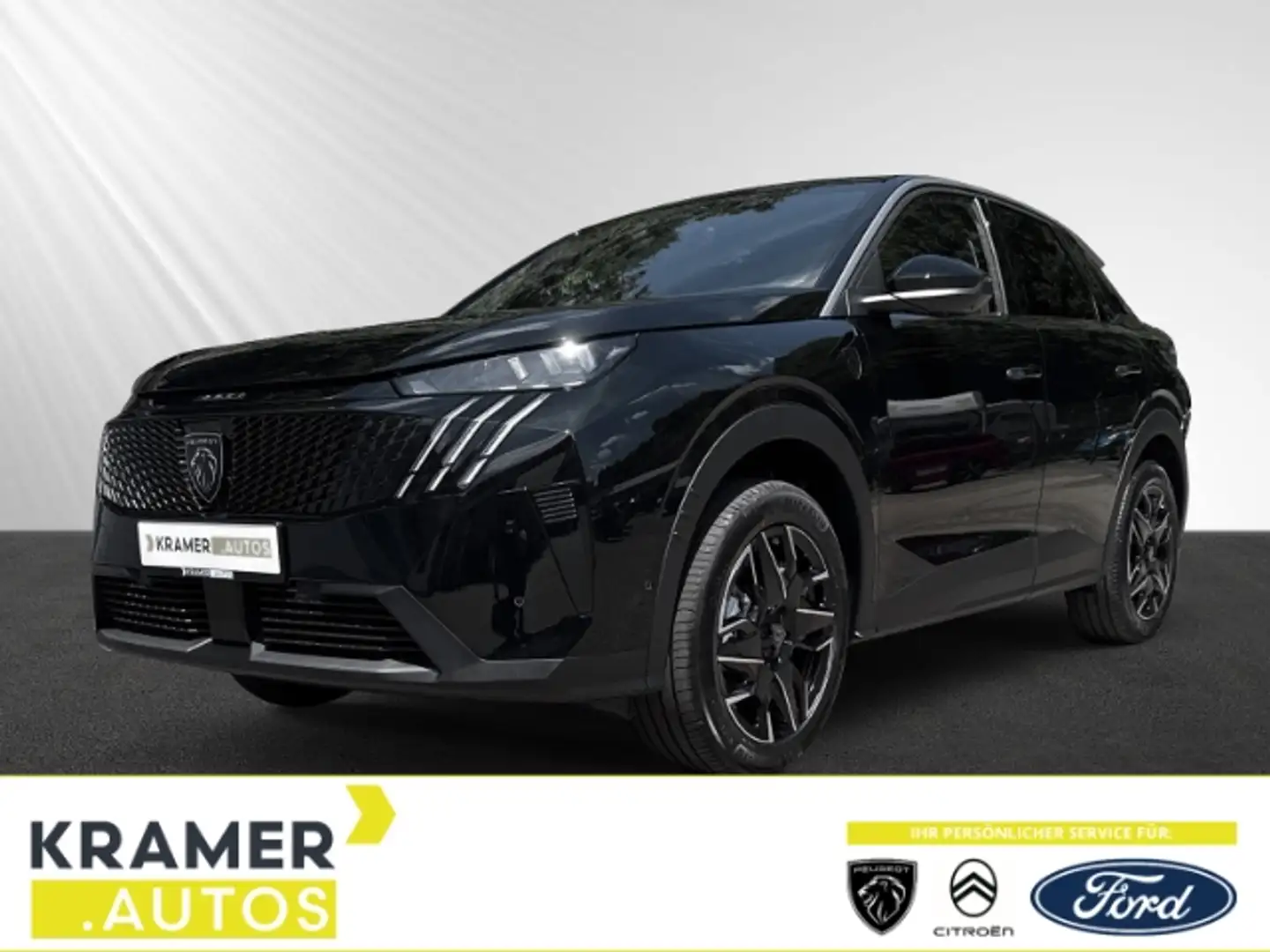 Peugeot 3008 Hybrid 145 GT 1.2 EU6e*SCHIEBEDACH*360GRAD KAMERA* Schwarz - 1