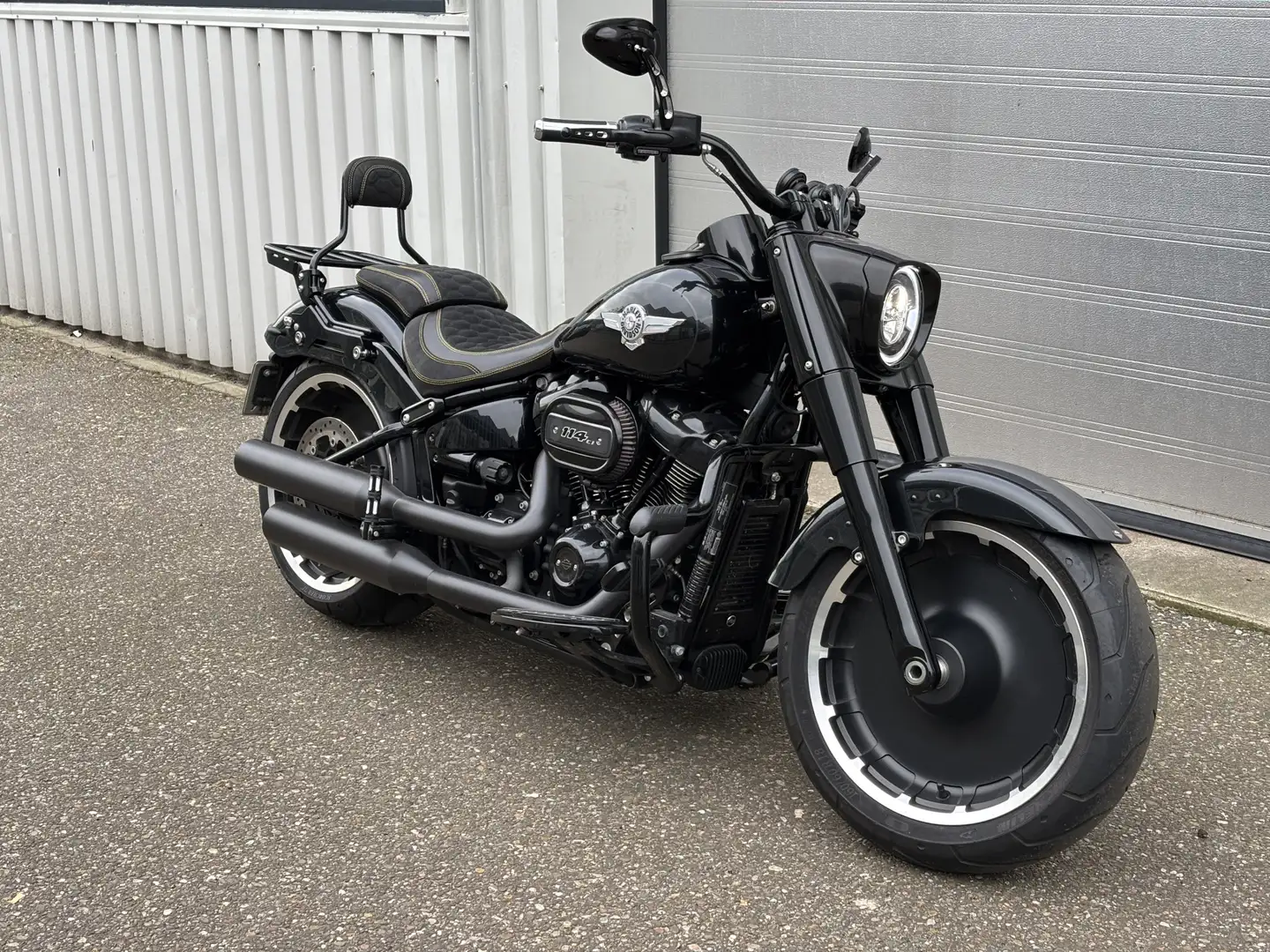 Harley-Davidson Fat Boy 114 FLFBS Softail Negru - 2