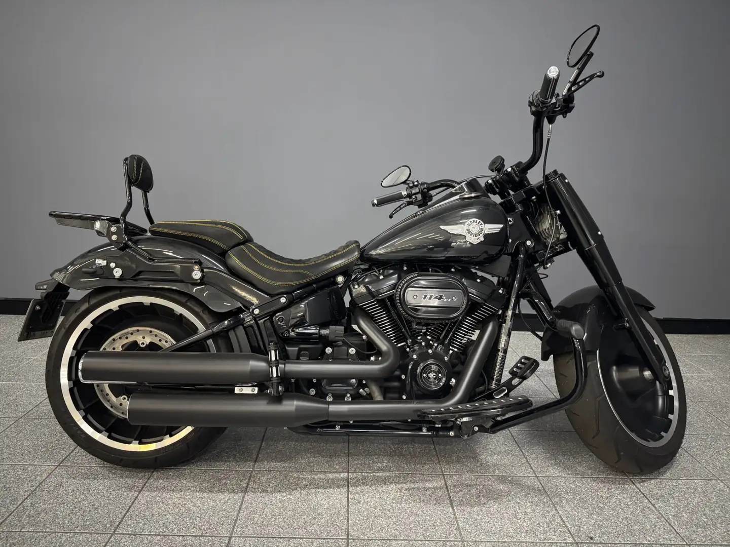 Harley-Davidson Fat Boy 114 FLFBS Softail Negru - 2