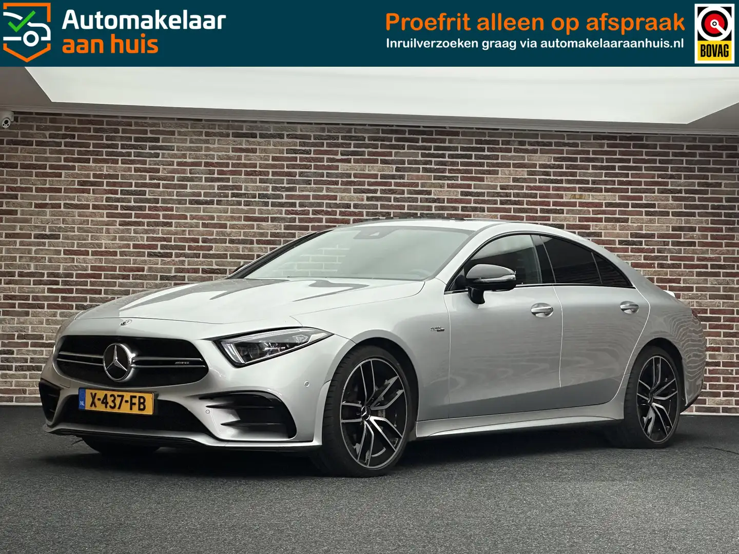Mercedes-Benz CLS 53 AMG 4MATIC AMG DAK MEMORY SFEER MASSAGE LEDER 360 BURM Grey - 1