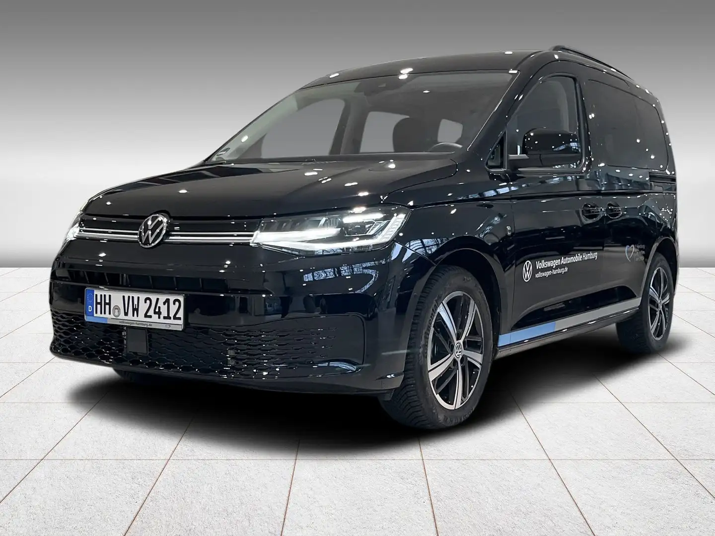 Volkswagen Caddy Life 2.0 TDI 7-Gang-DSG LED Kamera ACC Schwarz - 2
