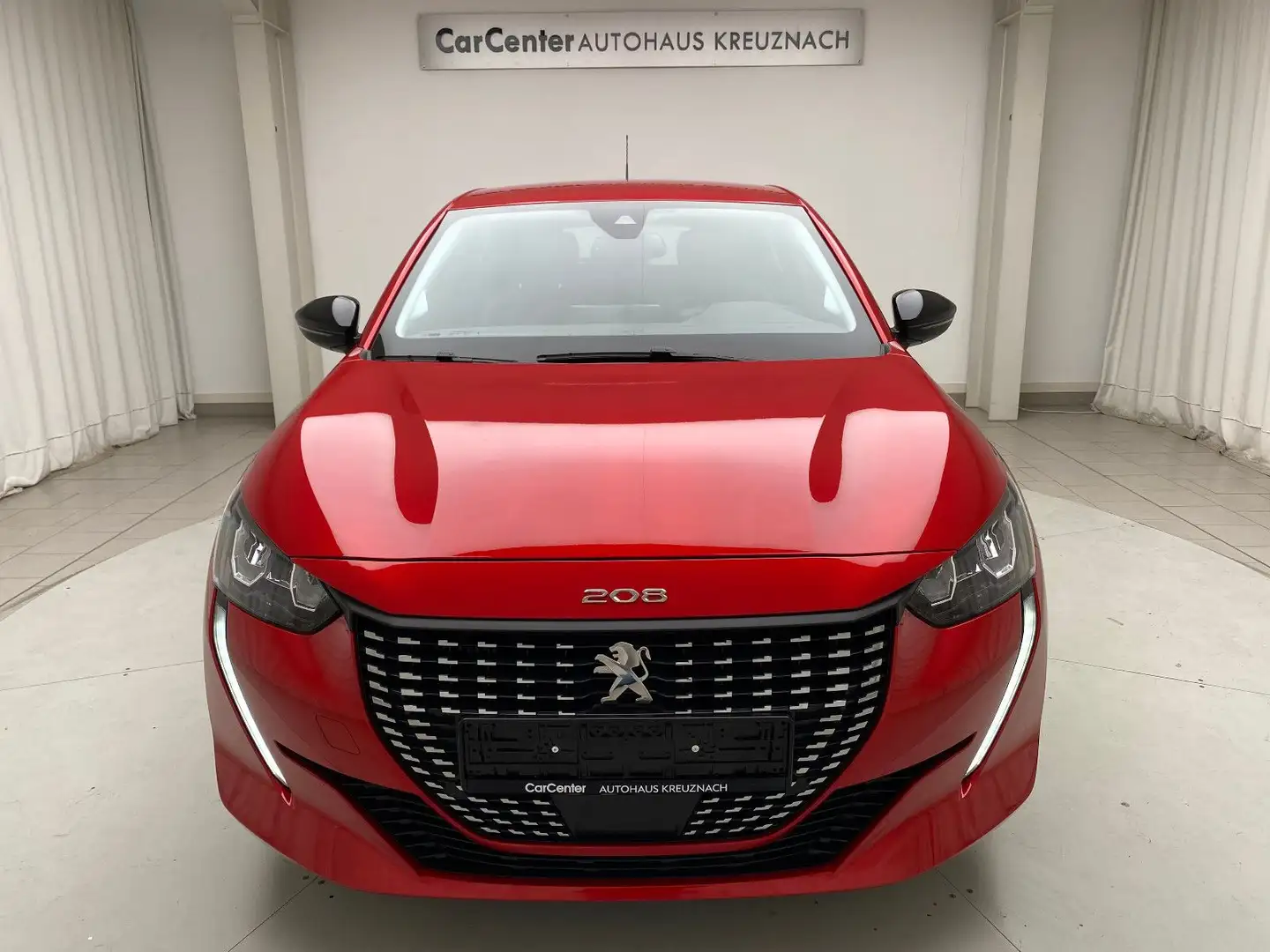 Peugeot 208 Allure Pack 1.2 ACC LED Winterpaket Navigation Rojo - 2