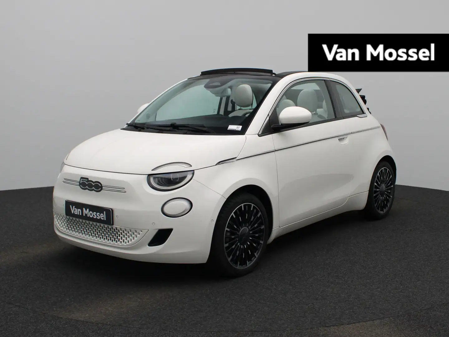 Fiat 500e C La Prima 42 kWh | NAVIGATIE | ACHTERUITRIJCAMERA Wit - 1