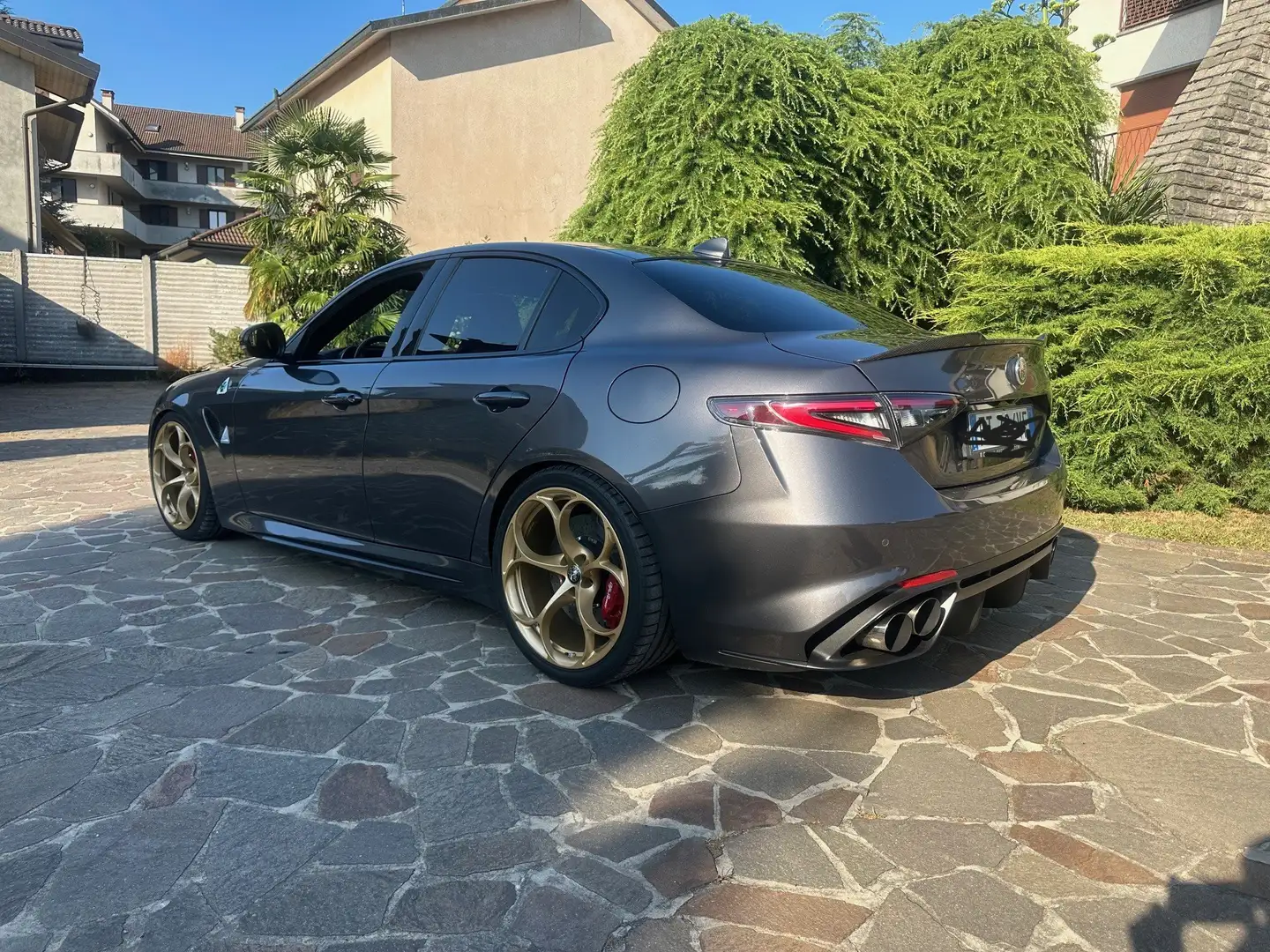Alfa Romeo Giulia Giulia 2016 2.9 t V6 Quadrifoglio 510cv auto my19 Grigio - 2