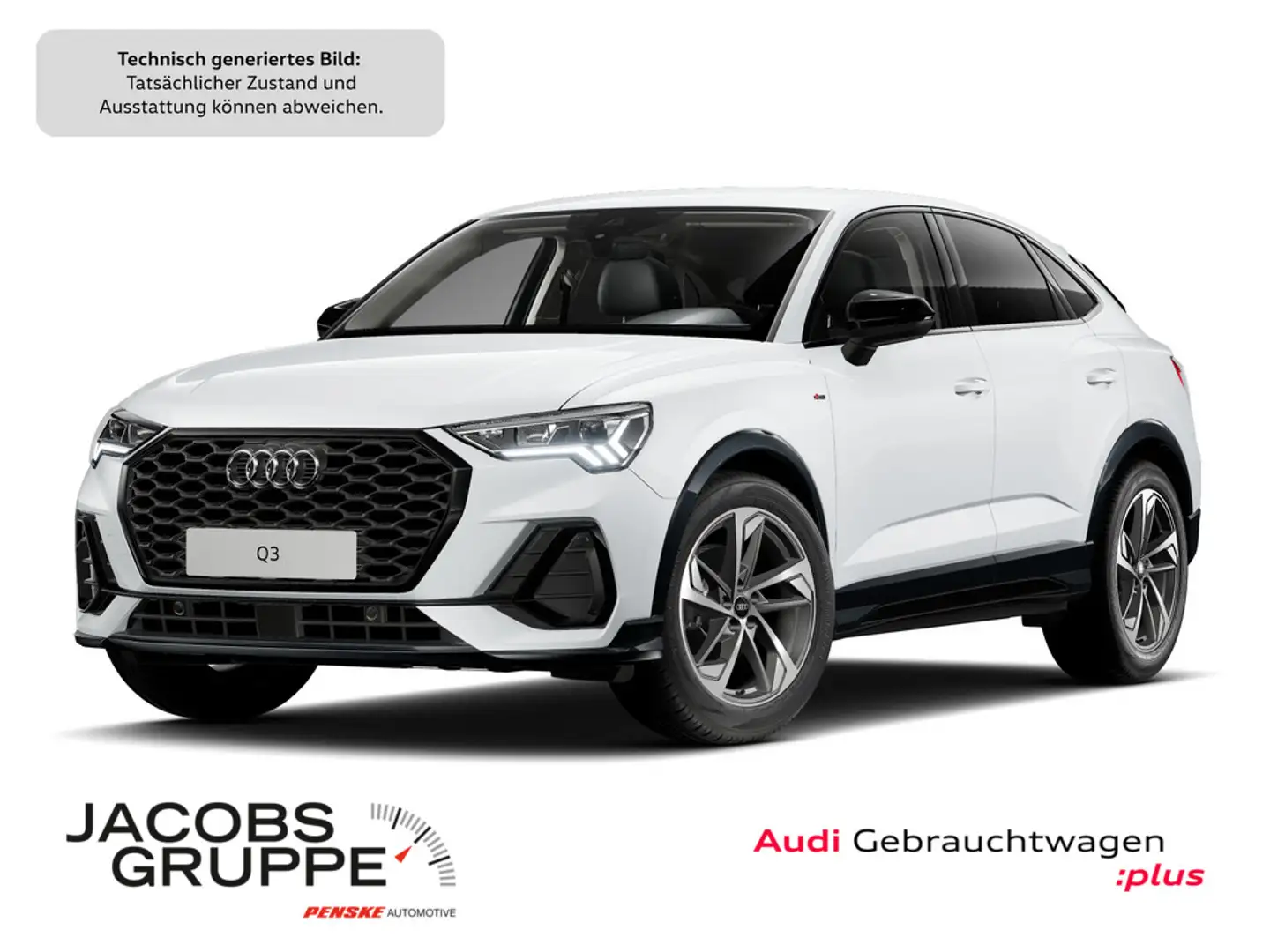 Audi Q3 Sportback 35 TFSI S line LED*PDC*AHK * Weiß - 1