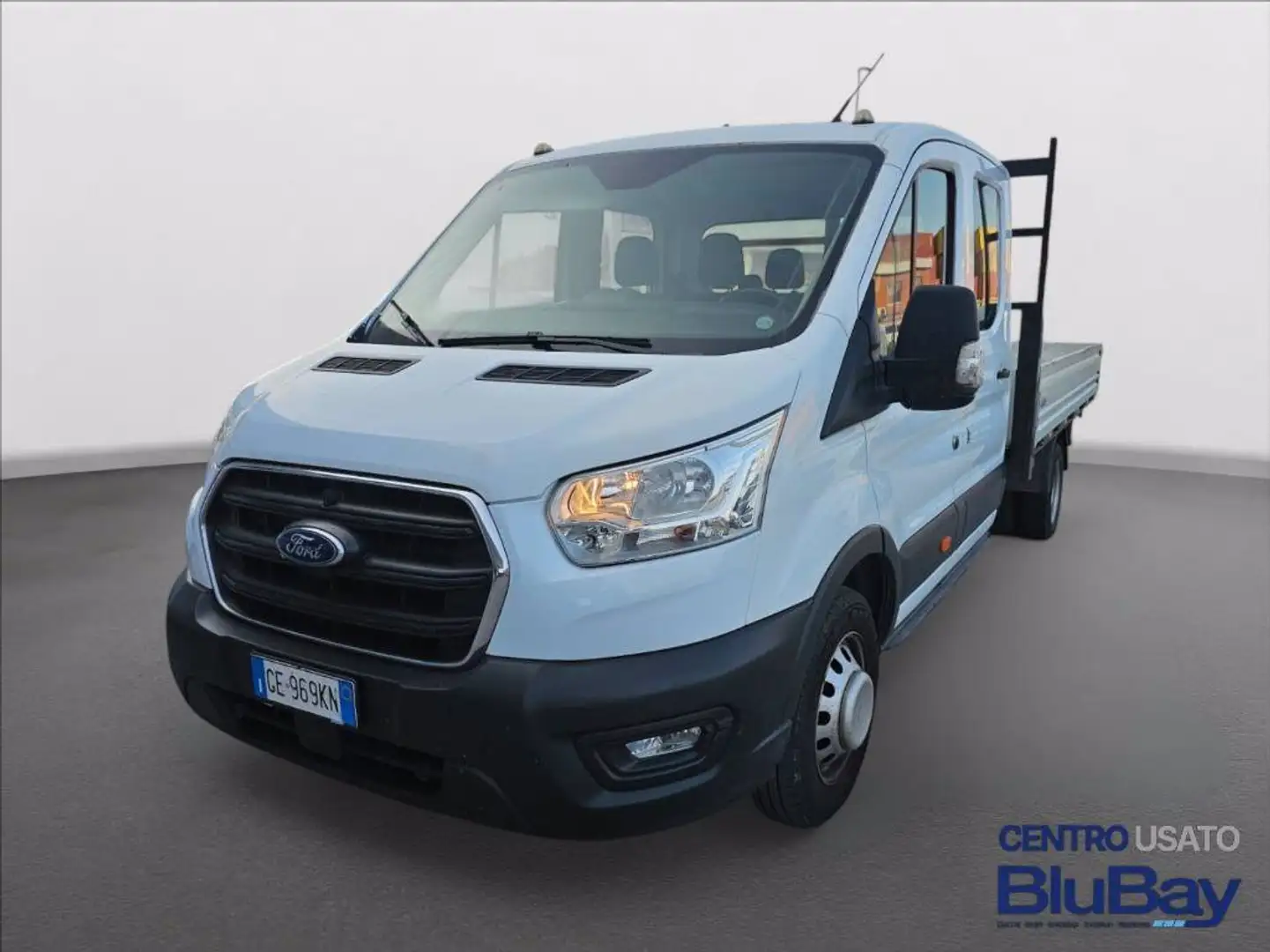 Ford Transit 350 2.0TDCi EcoBlue 130CV RWD PL-DC Cab.Trend Bianco - 1