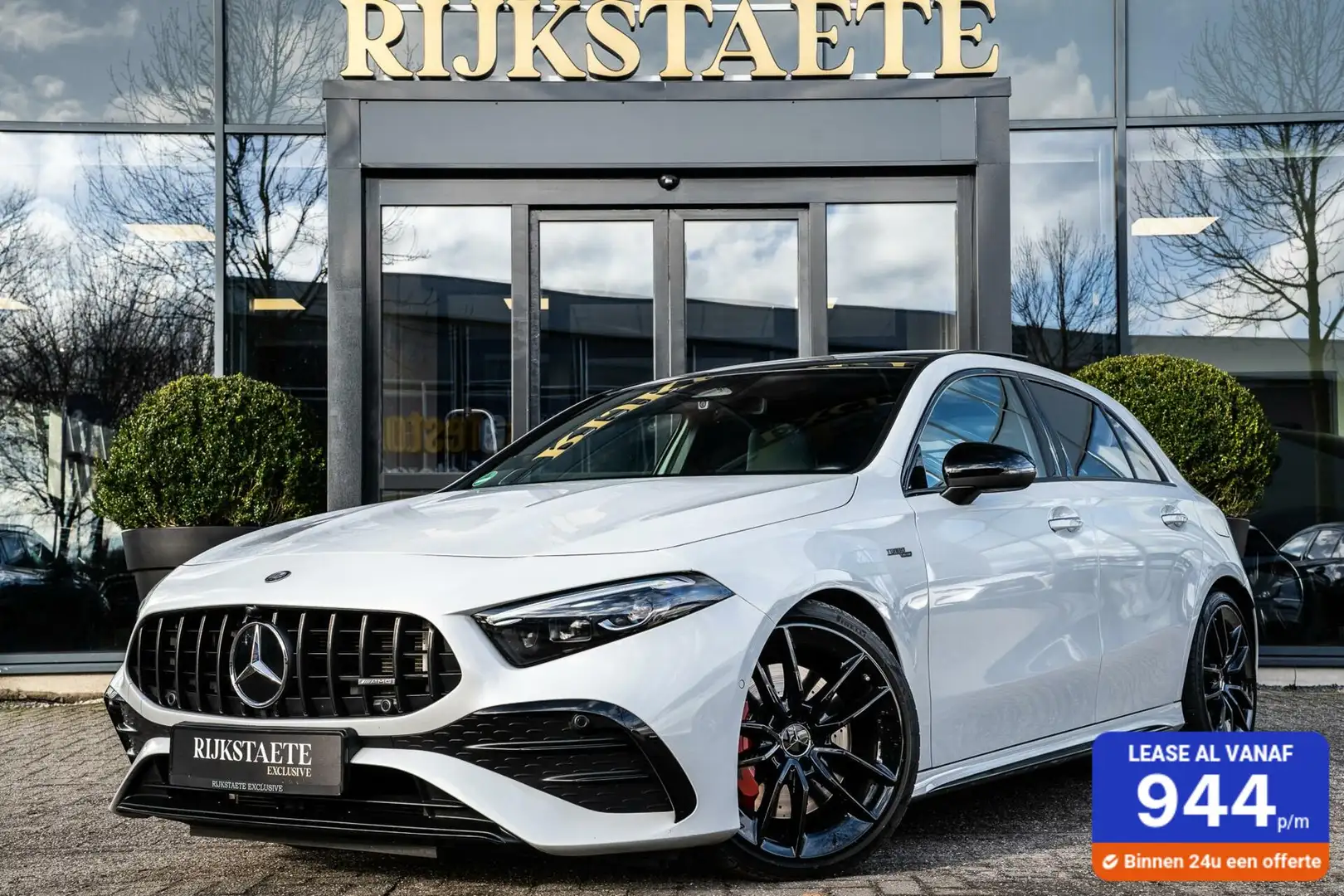 Mercedes-Benz A 35 AMG A35 4MATIC|NW MODEL|PANO|BURMESTER|19' Wit - 1