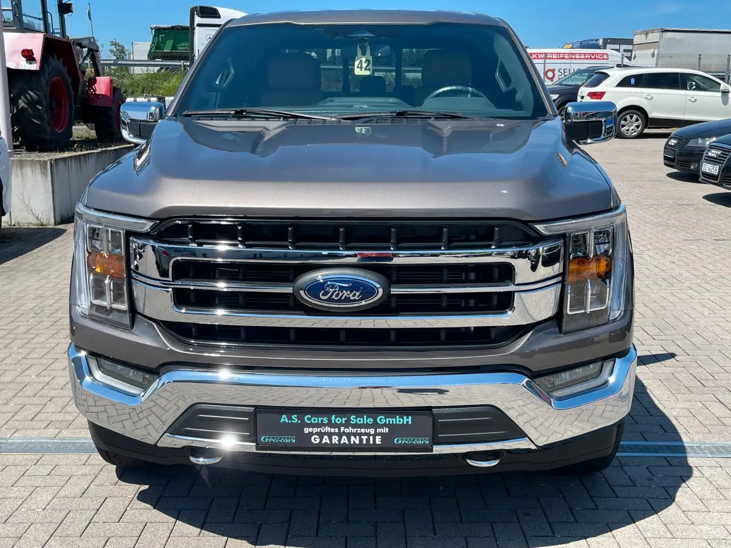 Ford F 150 XLT 5.0L V8 Lariat*360°Kam*AHK*10G*B&O Grau - 2