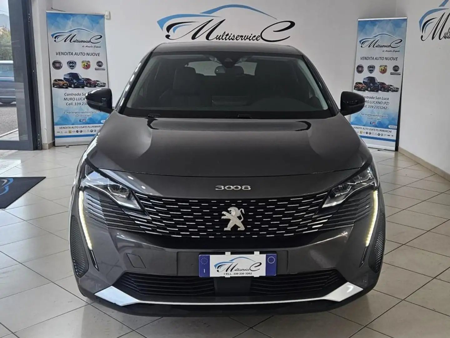 Peugeot 3008 3008 1.5 bluehdi Allure s Grigio - 2