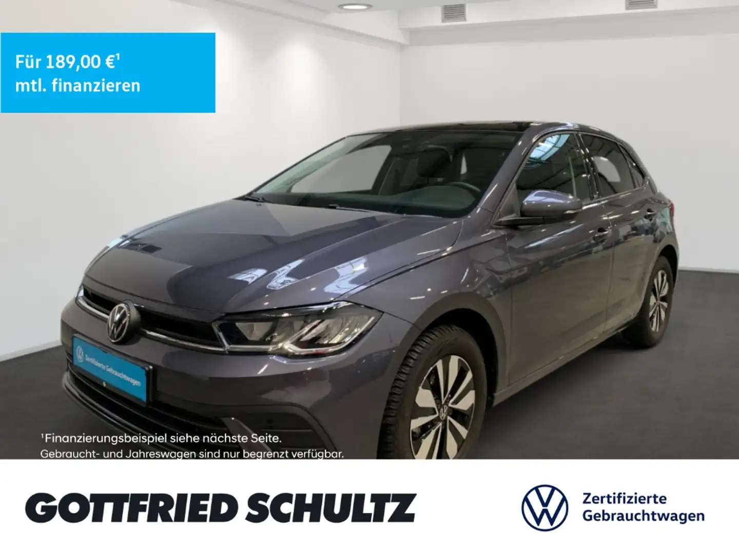 Volkswagen Polo MOVE DSG PANORAMA NAVI EINPARKHILFE SITZHEIZUNG Grau - 1