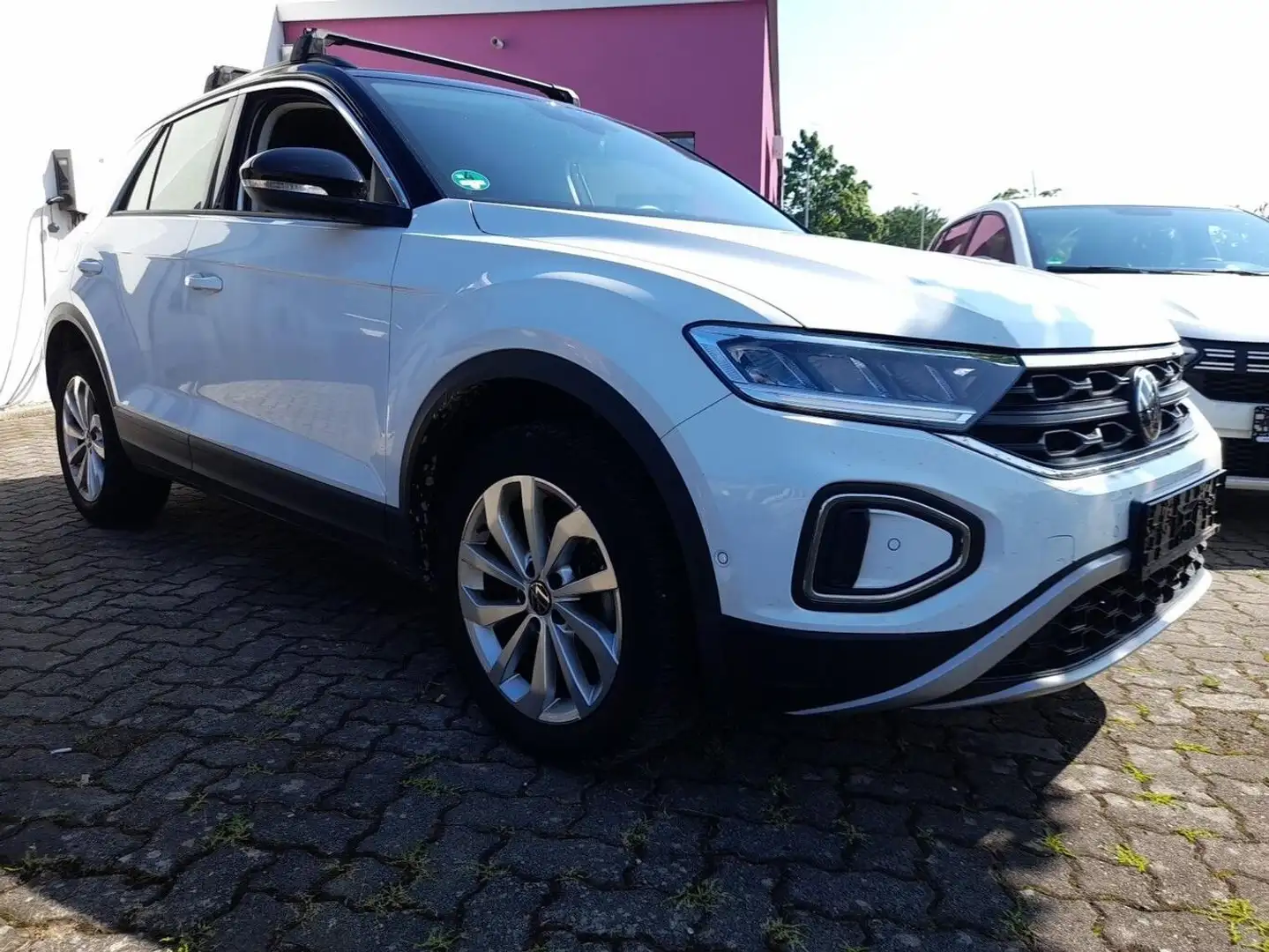 Volkswagen T-Roc Life 1.0 TSI 110 LED Nav AppCo DigCo LM17Z 81 k... Blanc - 2