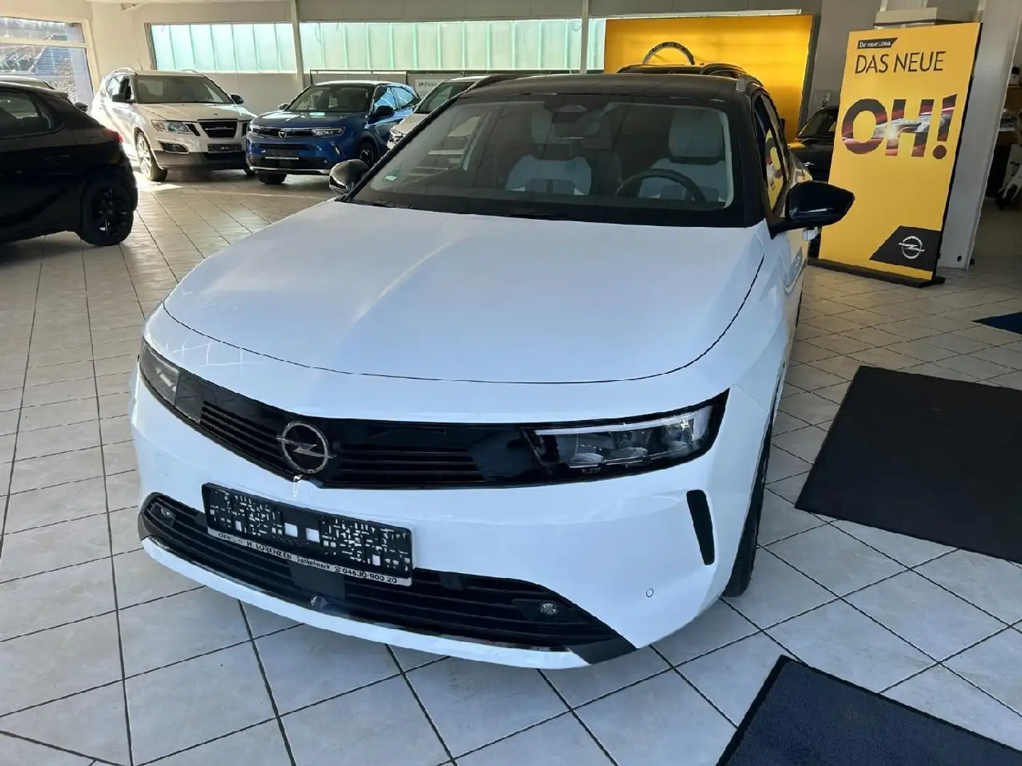 Opel Astra L Sports Tourer Elegance Weiß - 2