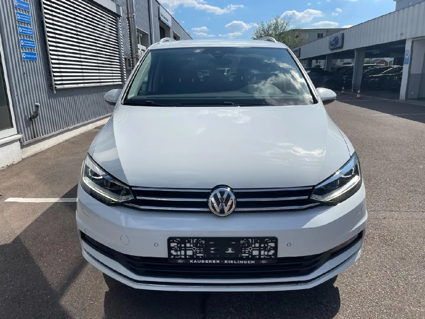 Volkswagen Touran Highline BMT/Start-Stopp Blanc - 2