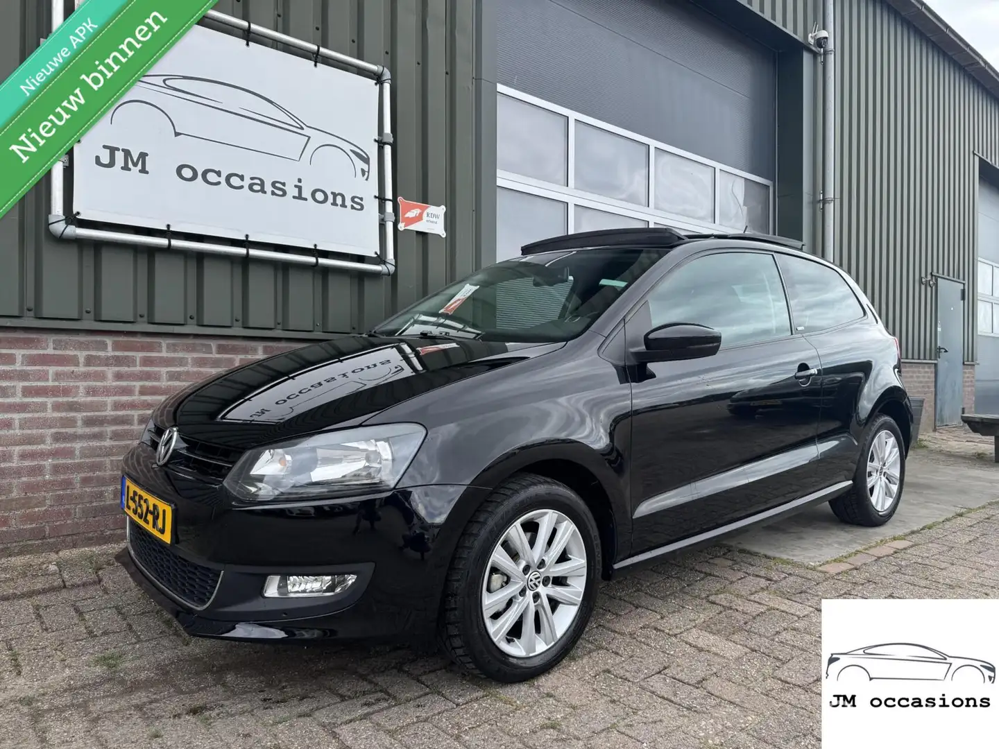 Volkswagen Polo 1.2 Style|Airco|Pano|CarPlay|Stoel vw| Nero - 1