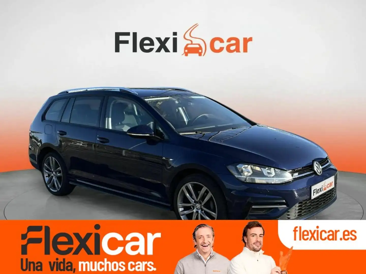 Volkswagen Golf Variant 2.0TDI R-Line DSG7 Azul - 2
