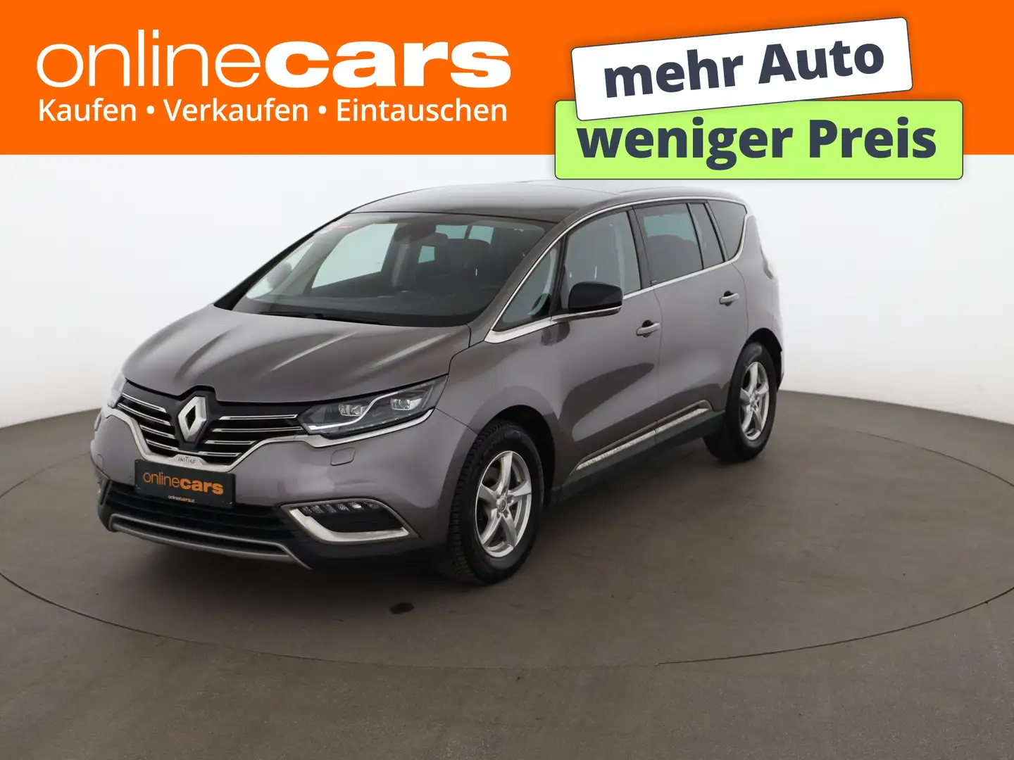 Renault Espace V 1.6 dCi 160 Initiale Aut LED AHK SKY NAV Grau - 1