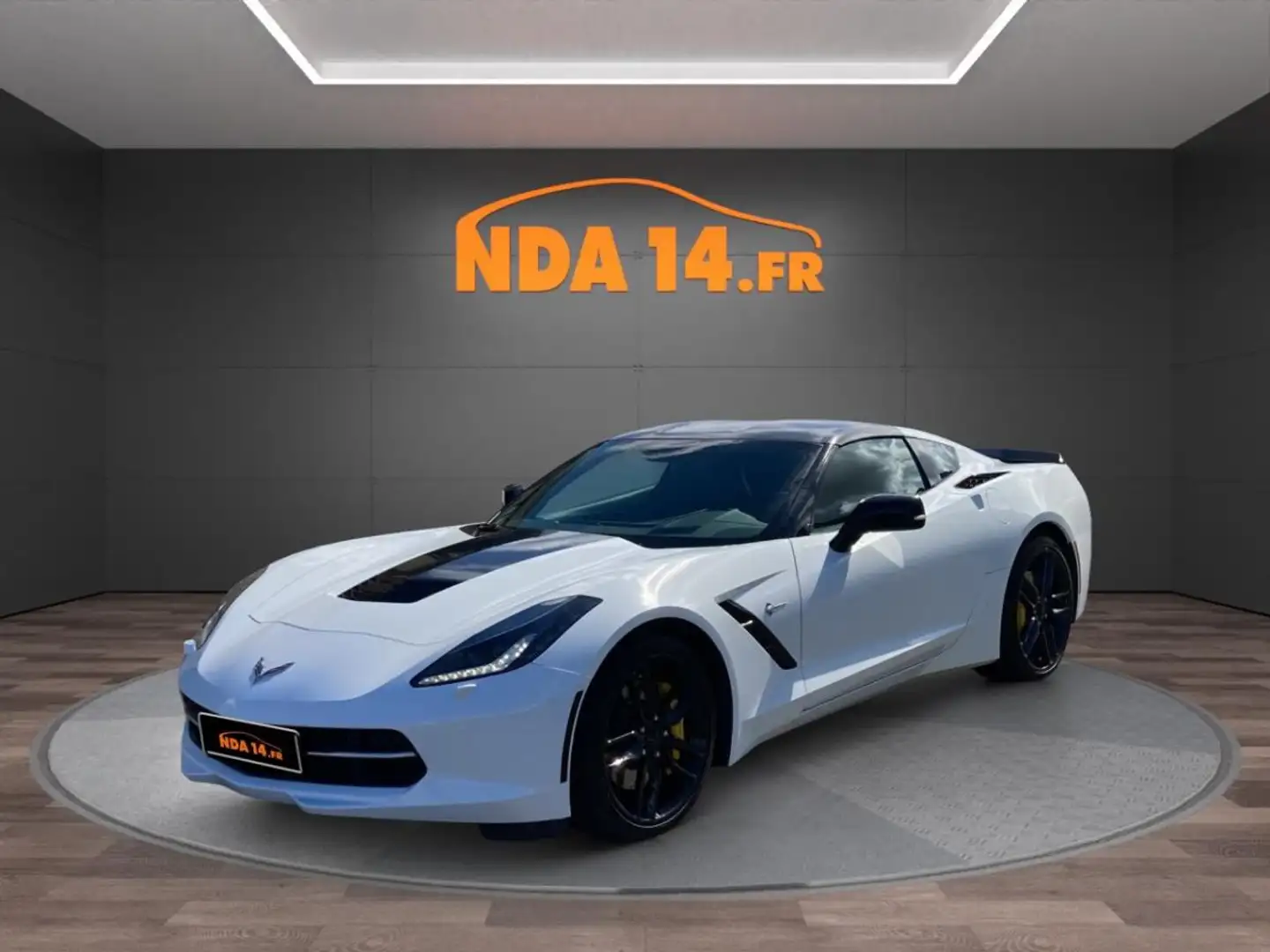 Chevrolet Corvette 6.2 V8 466CH 3LT AT8 Blanc - 1