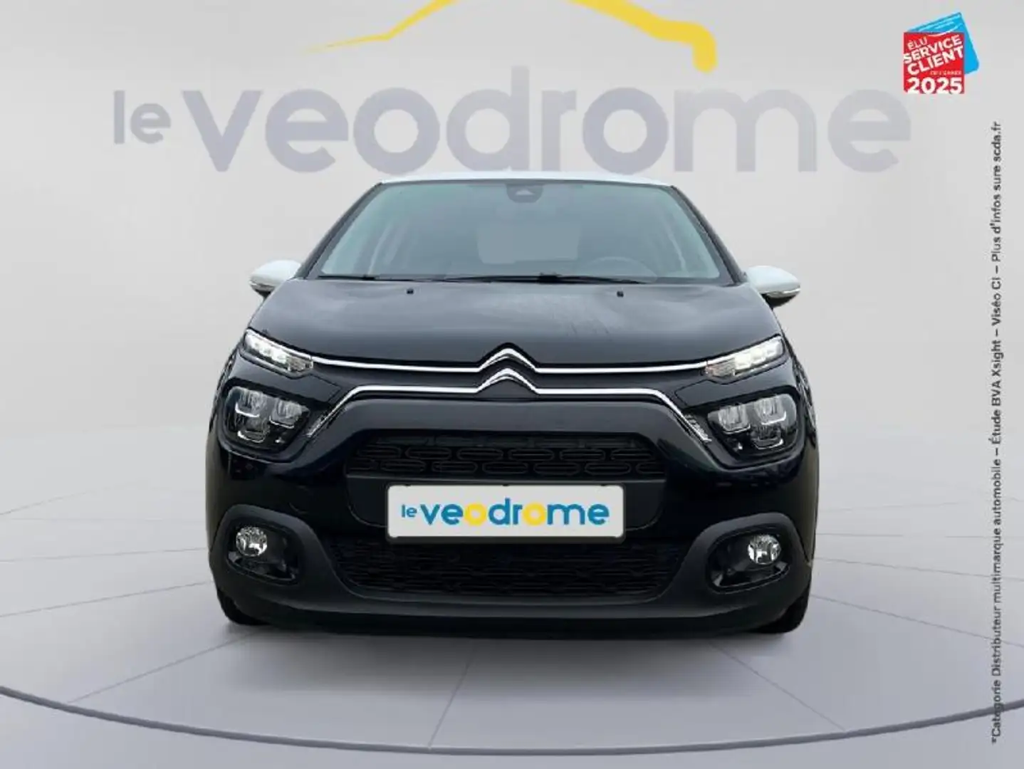 Citroen C3 1.2 PureTech 110ch S/S MAX Boite Automatique Radar AR Carplay Noir - 2