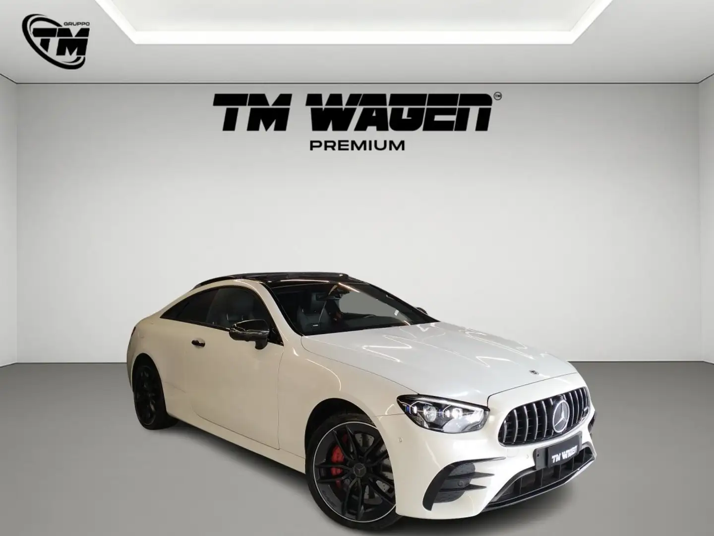 Mercedes-Benz E 53 AMG Coupe mhev (eq-boost) 4matic + auto - IVA ESPOSTA Bianco - 2