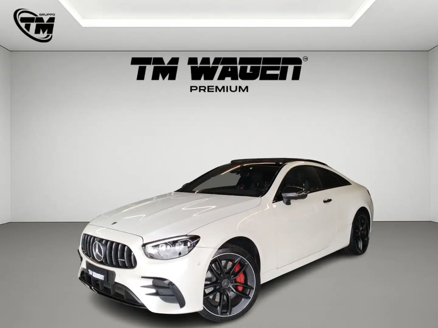Mercedes-Benz E 53 AMG Coupe mhev (eq-boost) 4matic + auto - IVA ESPOSTA Bianco - 1