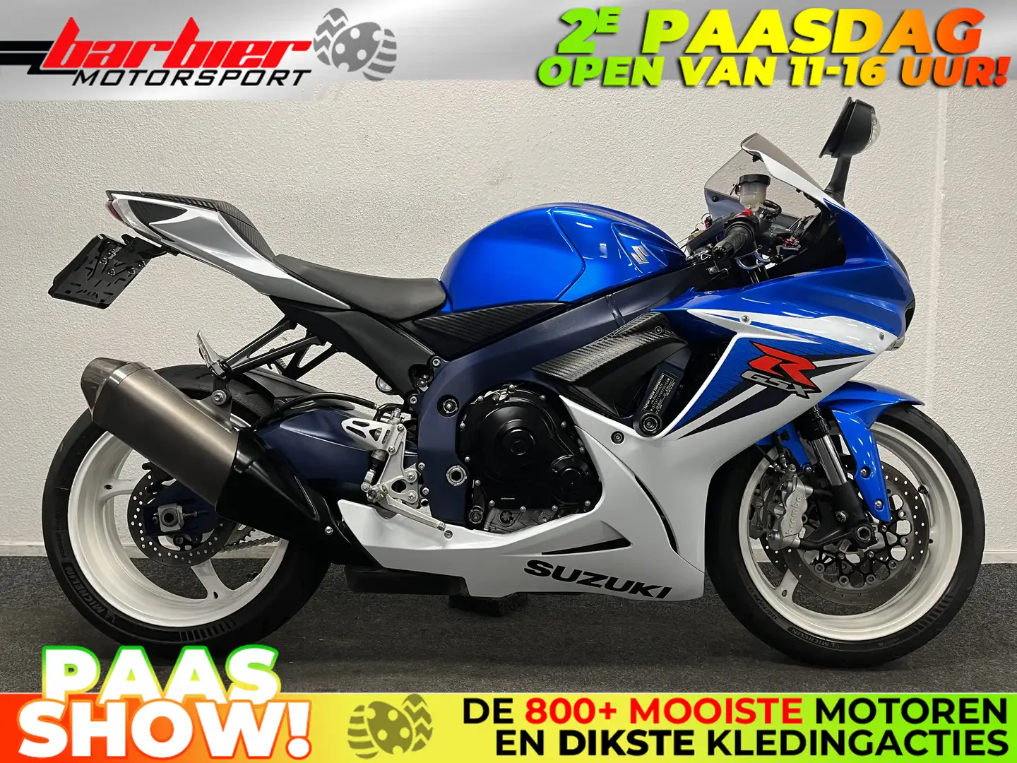 Suzuki GSX-R 600 Azul - 1