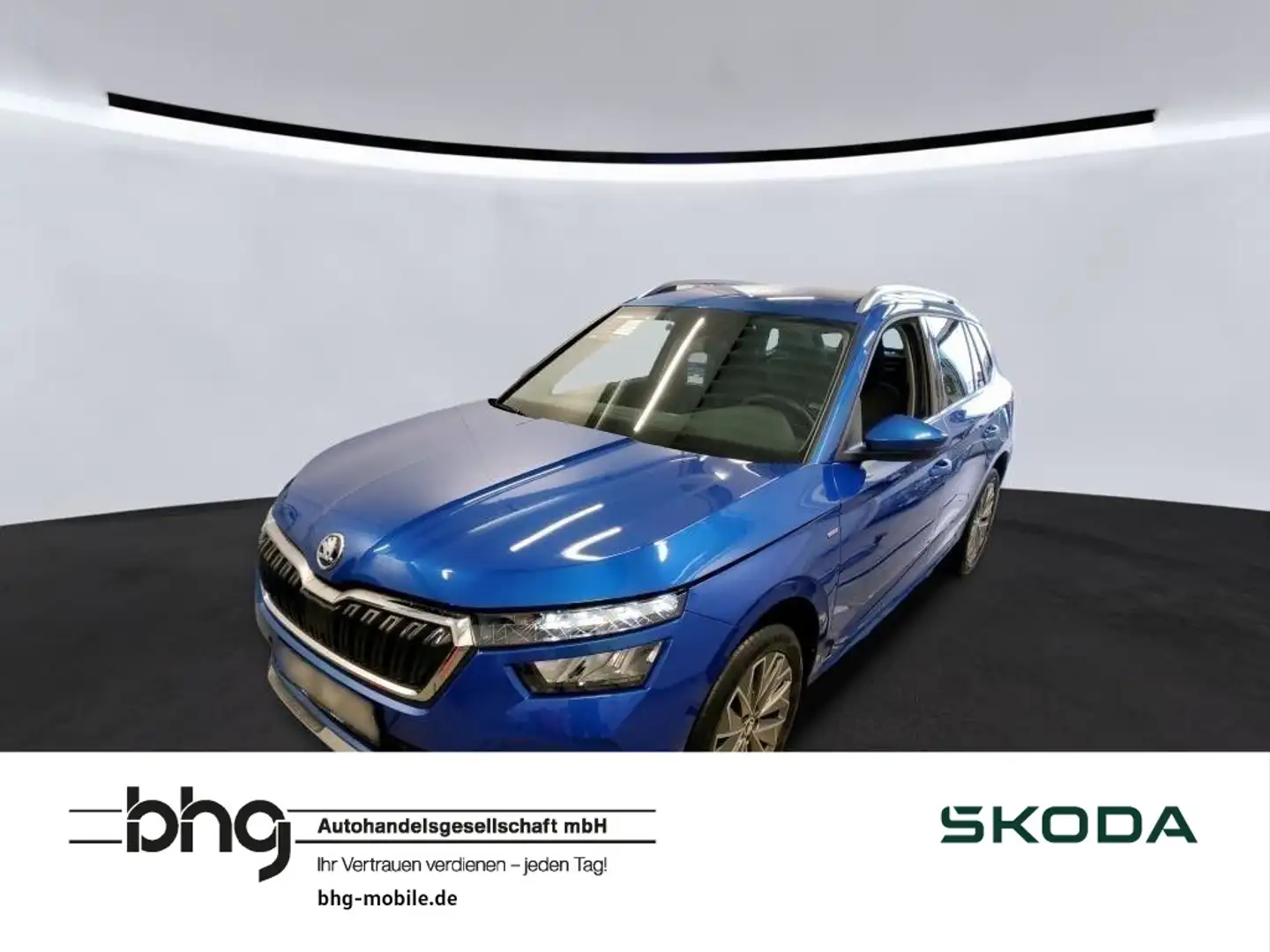 Skoda Kamiq 1.0 TSI Climatronic AHK SmartLink LED PDC Blau - 1