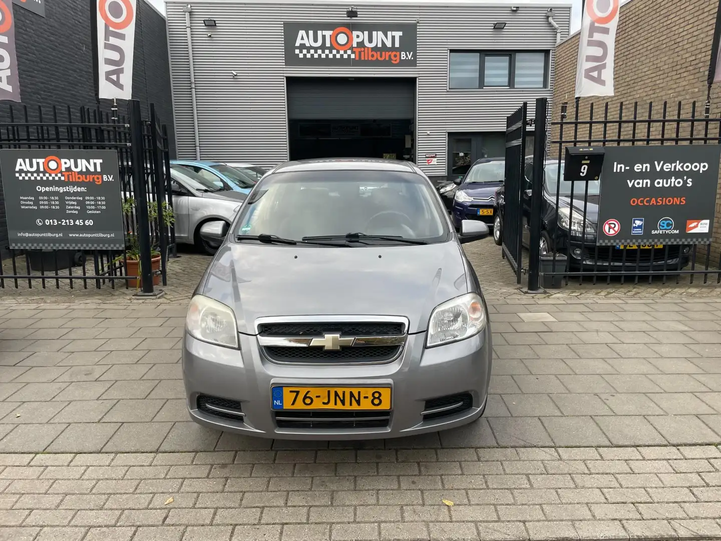 Chevrolet Aveo 1.4-16V Style 3e Eigenaar! Trekhaak Airco NAP APK Gris - 2