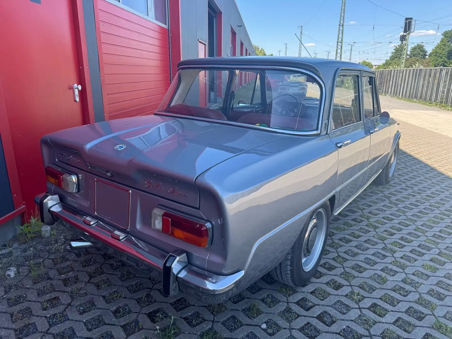 Alfa Romeo Giulia 1600er - orig. BISCIONE - kompl. überholt Plateado - 2