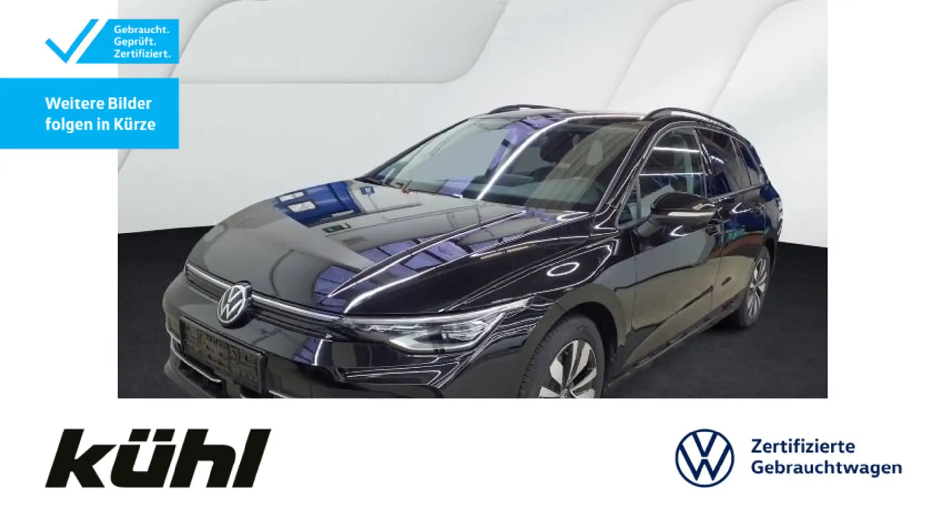 Volkswagen Golf Variant Golf VIII Variant 2.0 TDI DSG Goal Navi,AHK,Matr Schwarz - 1