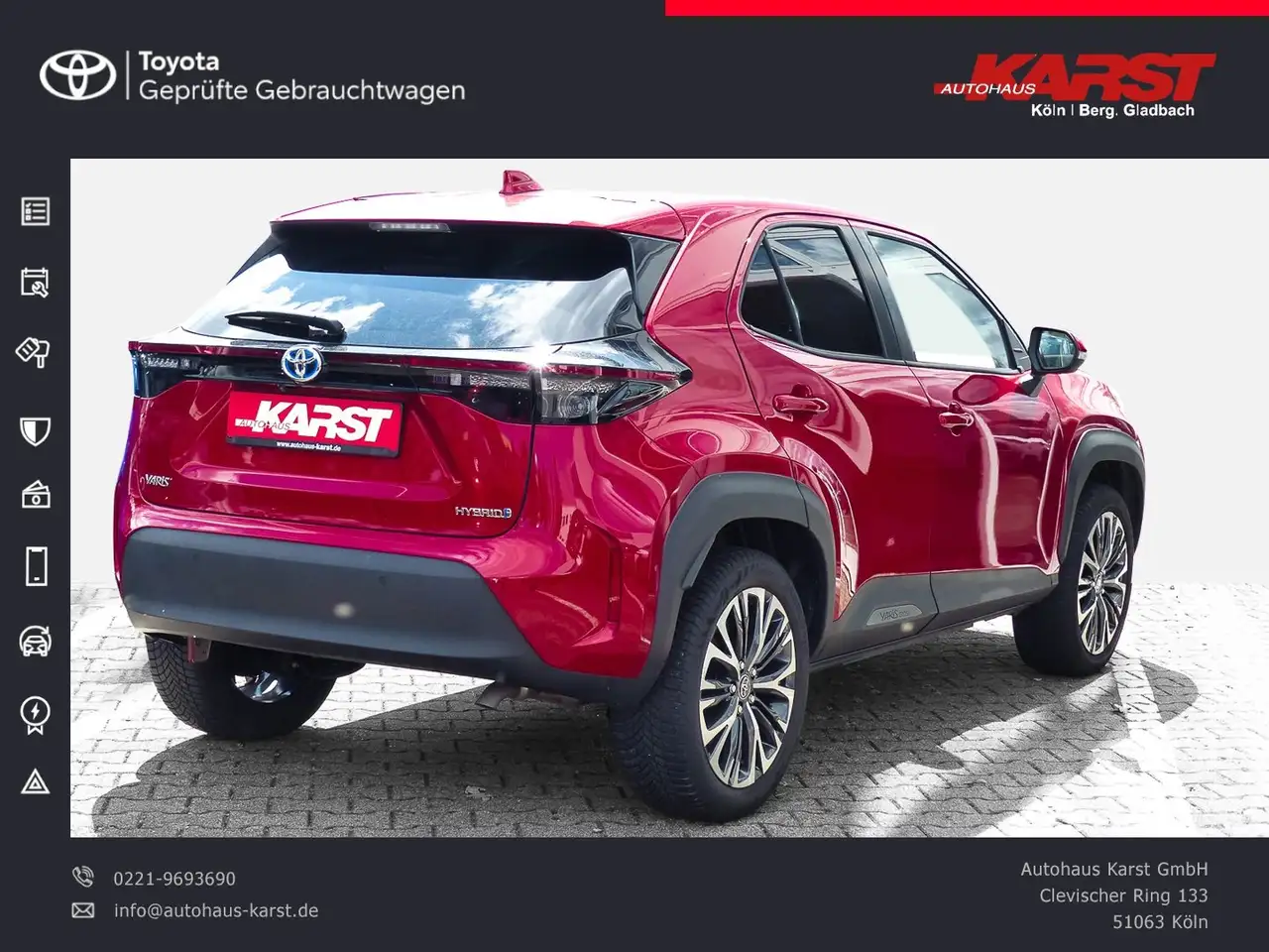 Toyota Yaris Cross 360°, El. Heckkl., Allwetter, миниатюра 2