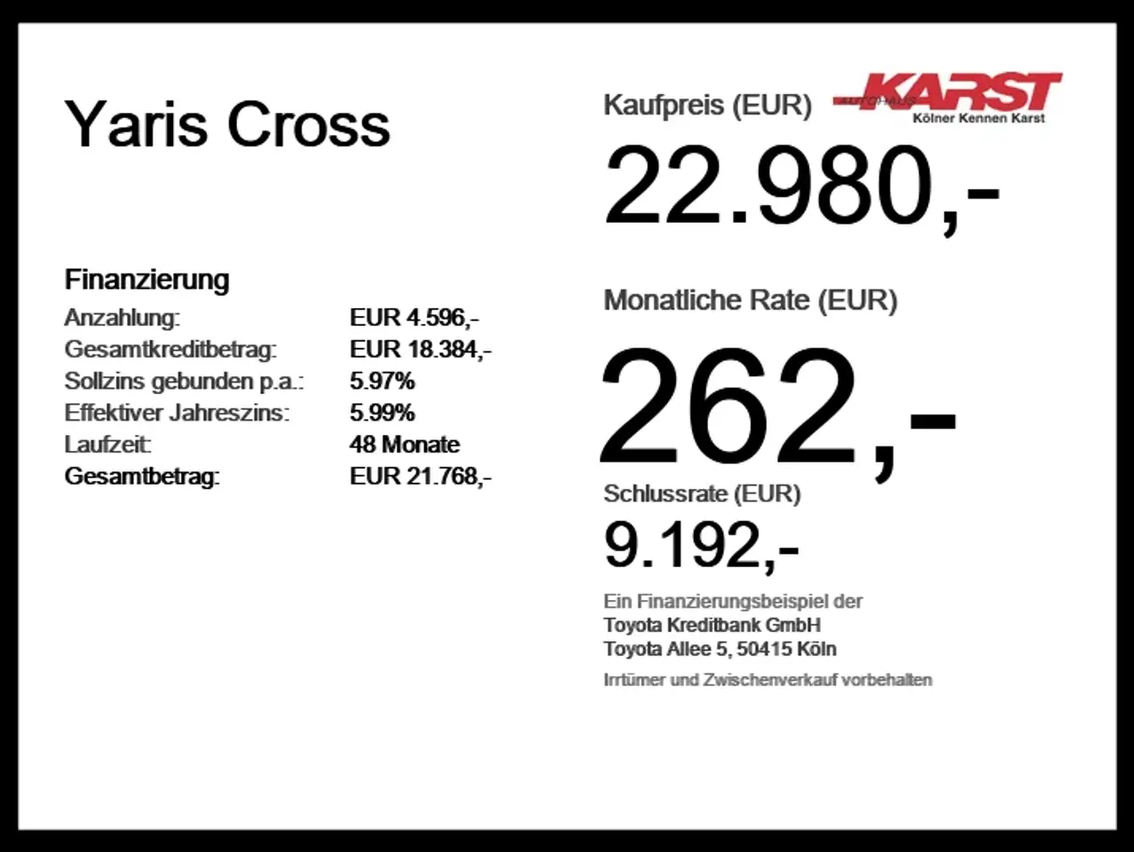 Toyota Yaris Cross 360°, El. Heckkl., Allwetter, миниатюра 5