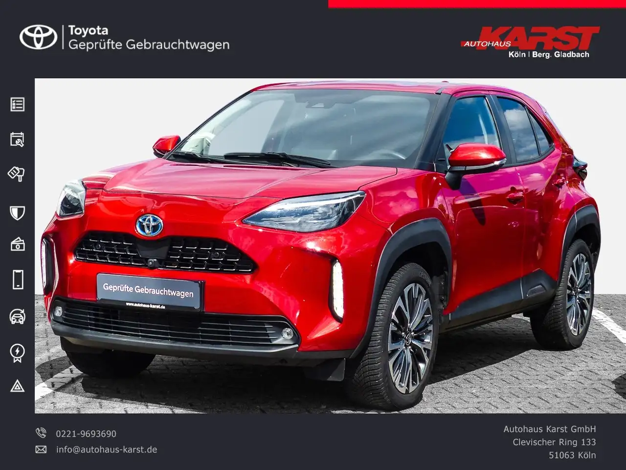 Toyota Yaris Cross 360°, El. Heckkl., Allwetter