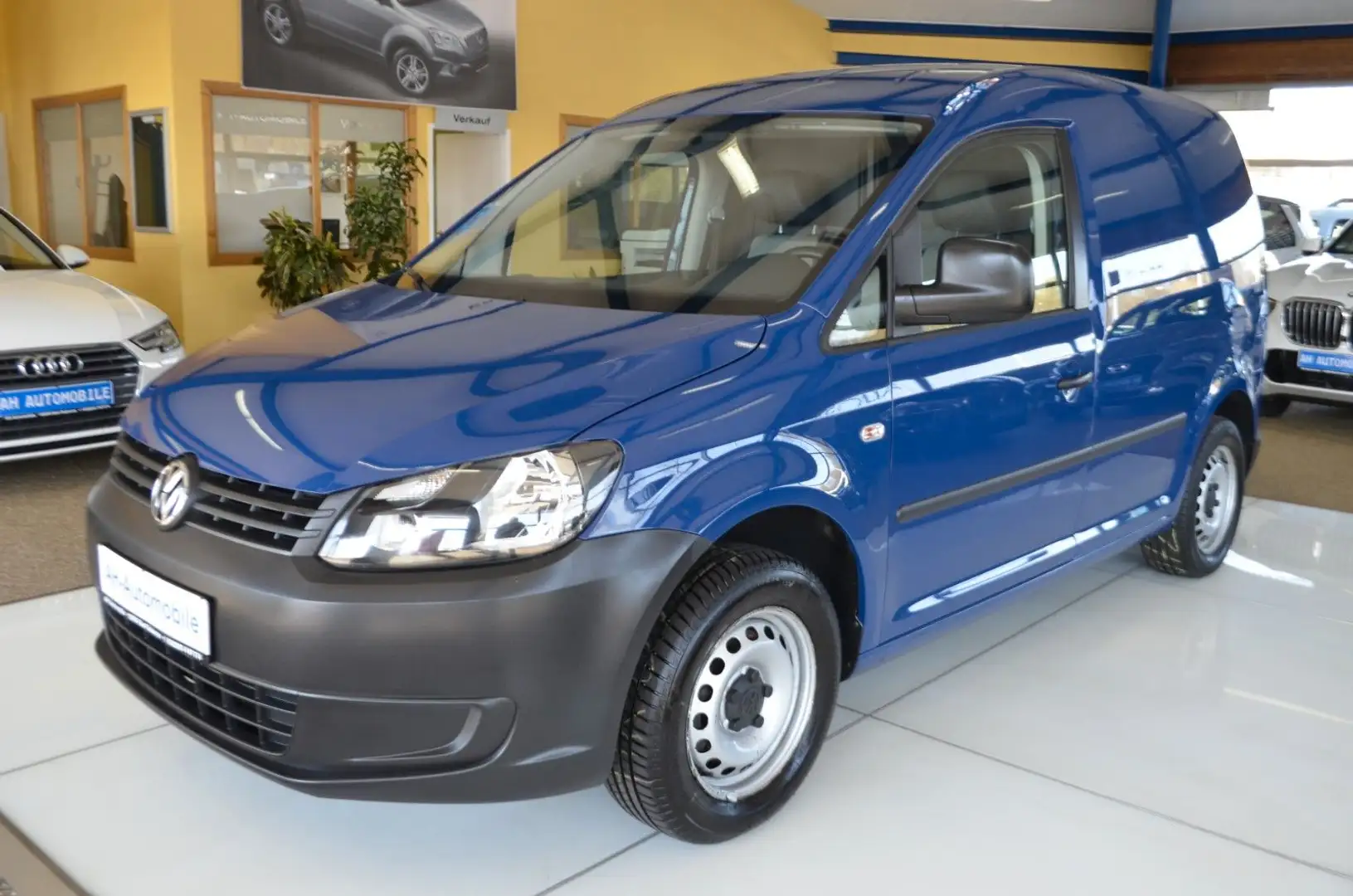 Volkswagen Caddy Kombi Kasten EcoProfi EcoFuel KLIMAANLAGE Blau - 1