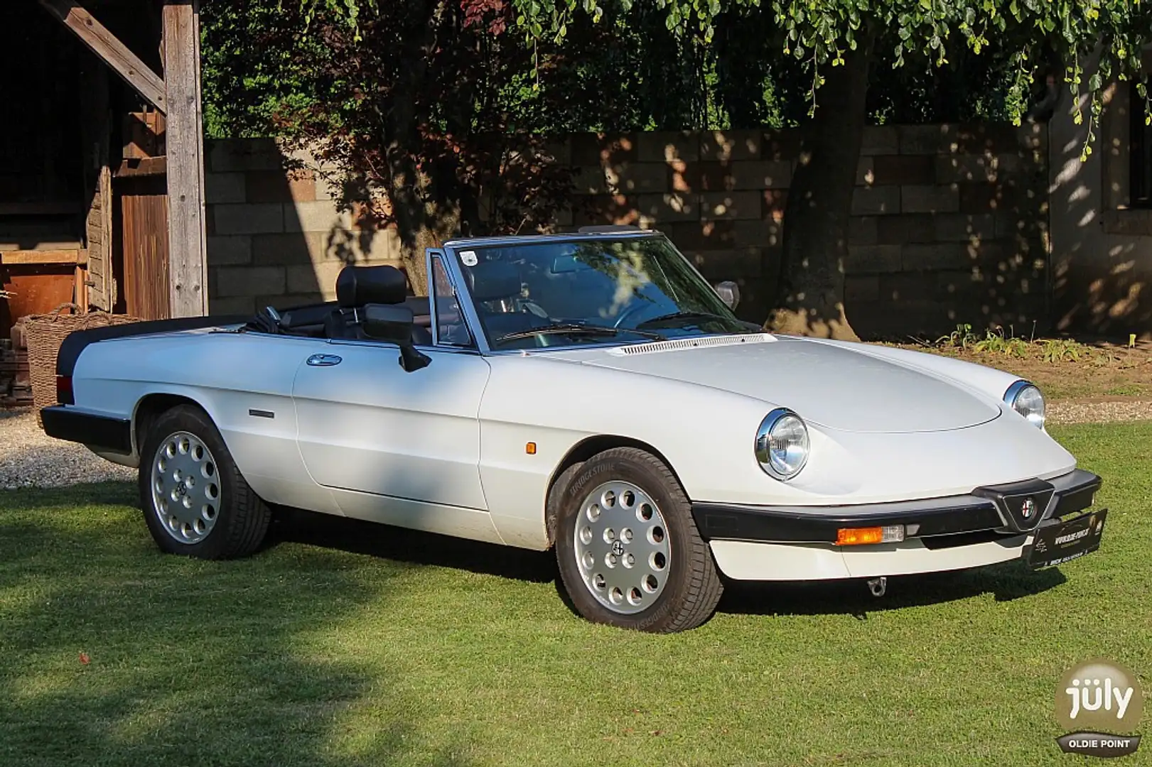 Alfa Romeo Spider SPIDER 2.0 1990 – OFFENFAHR-KLASSIKER AUS ERSTB... Weiß - 1