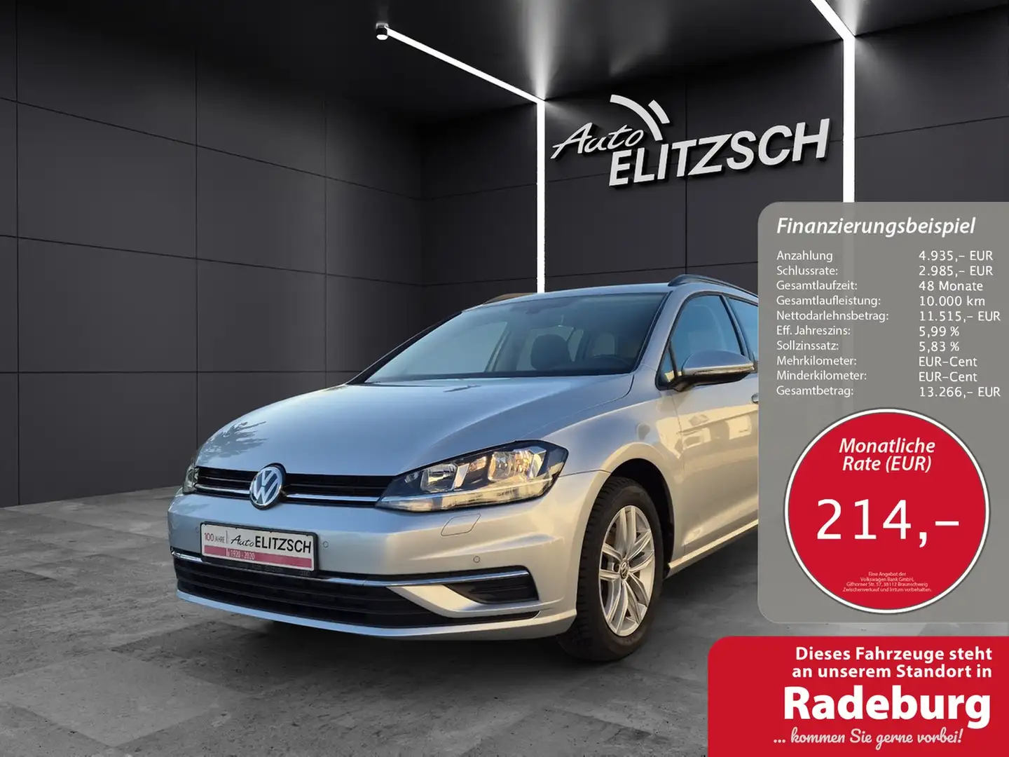 Volkswagen Golf VII Variant TSI Comfortline Navi Climatronic PD... Zilver - 1