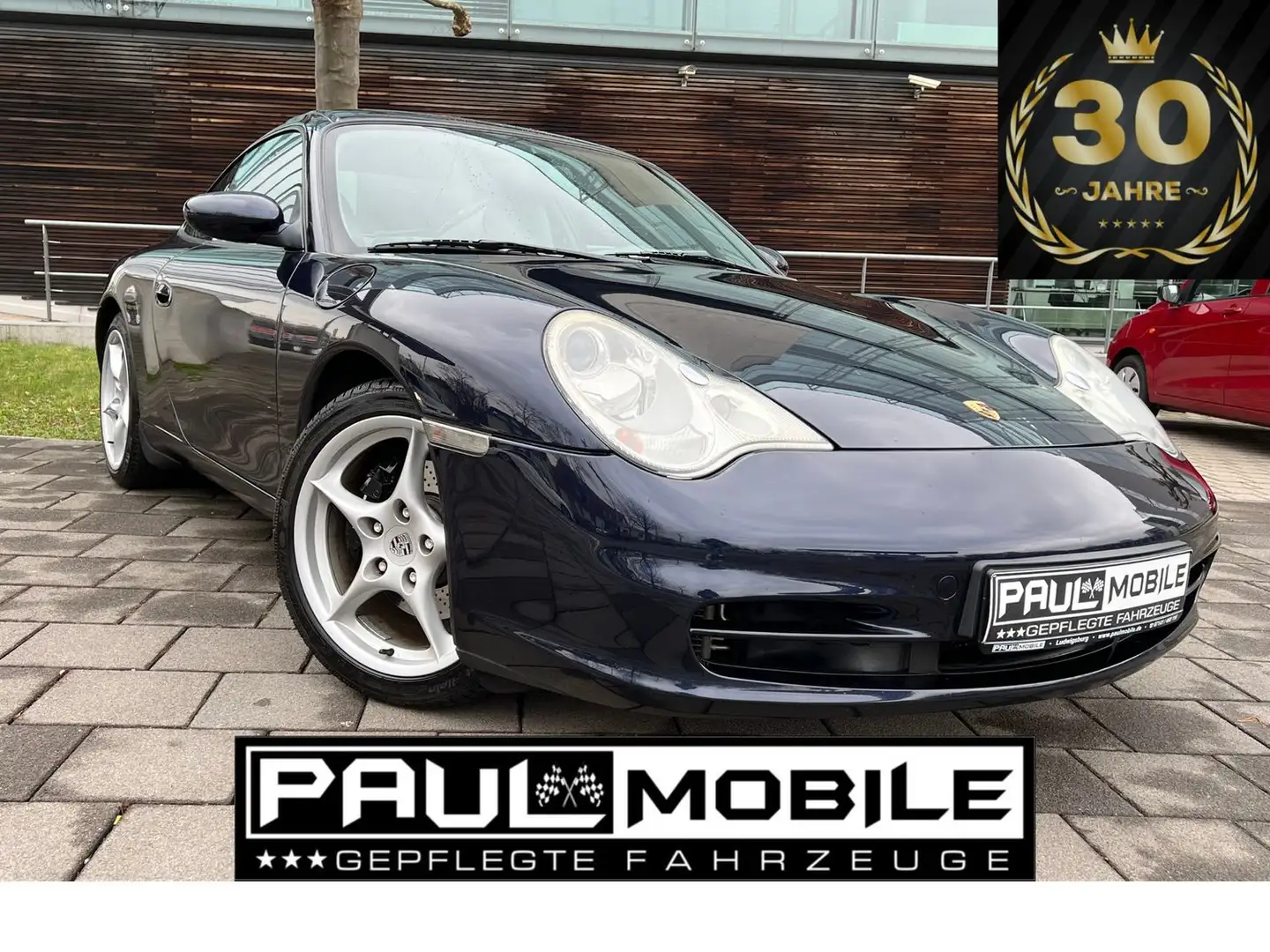 Porsche 911 /996 Carrera Coupe BRD unfallfrei servicegepflegt Niebieski - 1