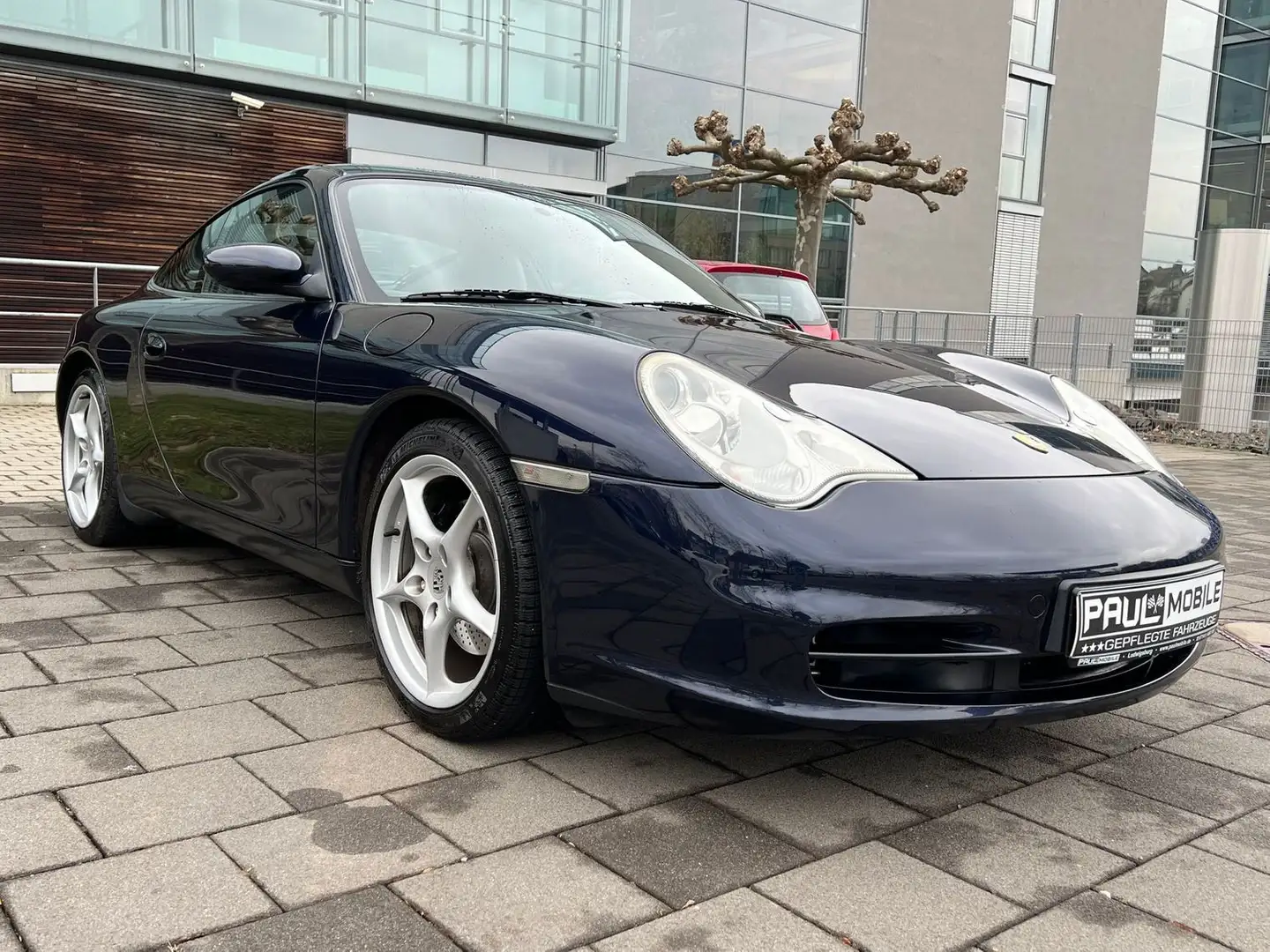 Porsche 911 /996 Carrera Coupe BRD unfallfrei servicegepflegt Modrá - 2