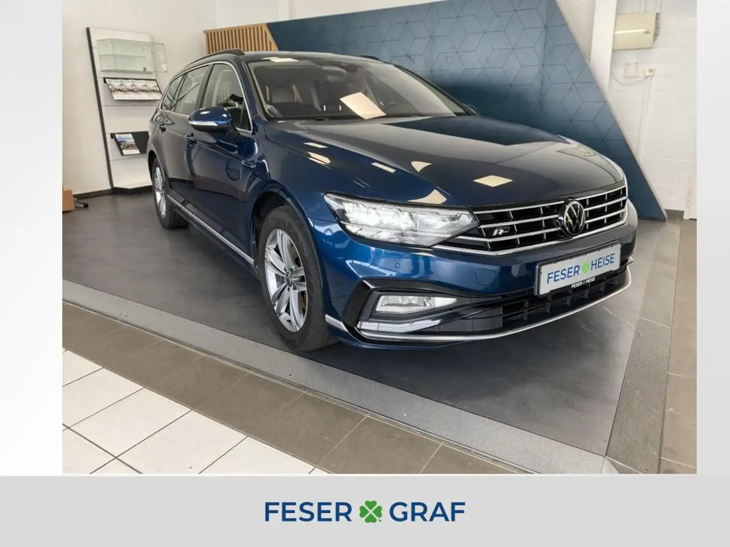 Volkswagen Passat Variant Business 1.5 TSI R-Line*RearView*Navi*LED*ACC Blau - 1