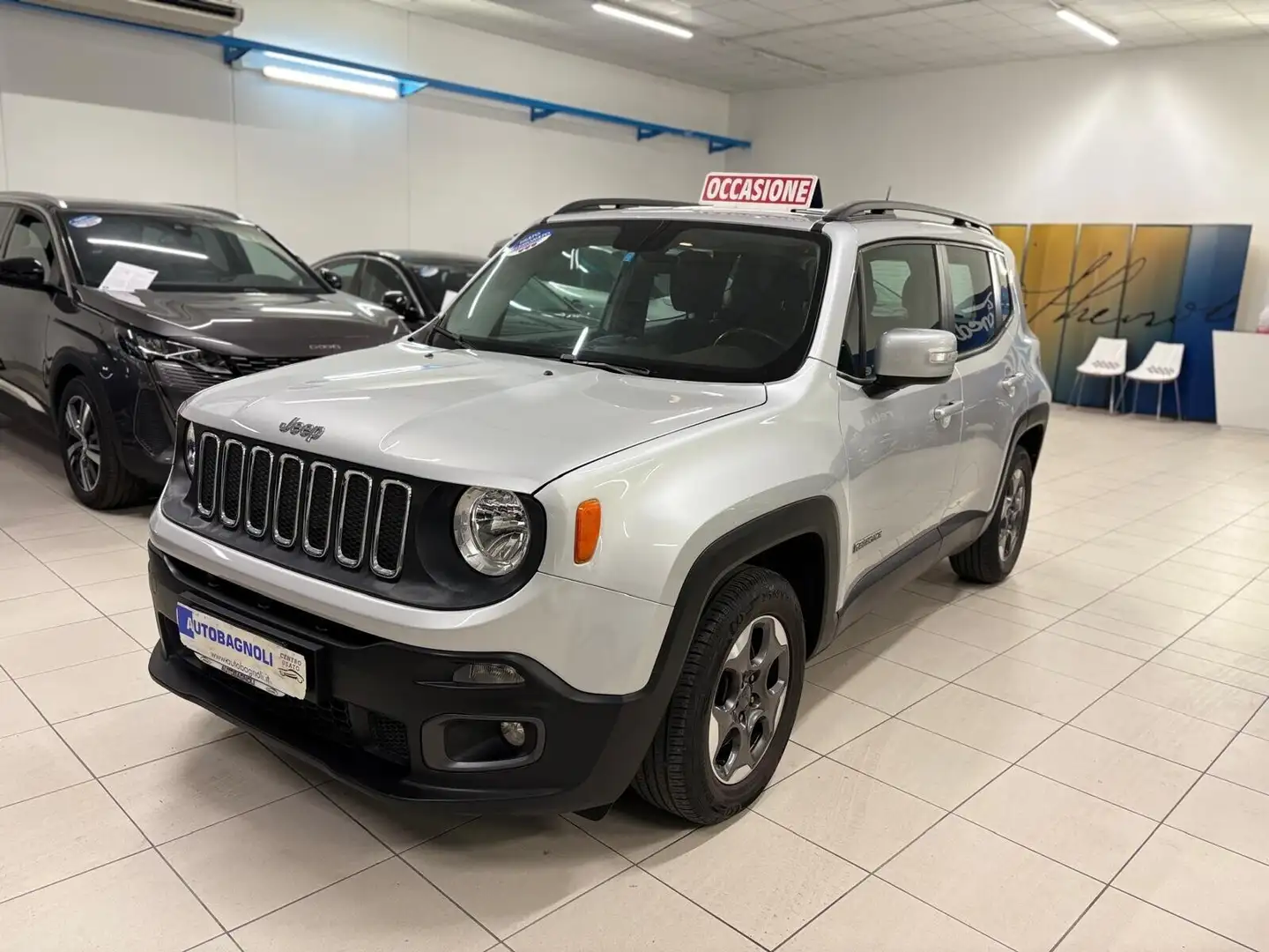 Jeep Renegade LONGITUDE 1.6 Mjt 105 CV Business Argento - 1