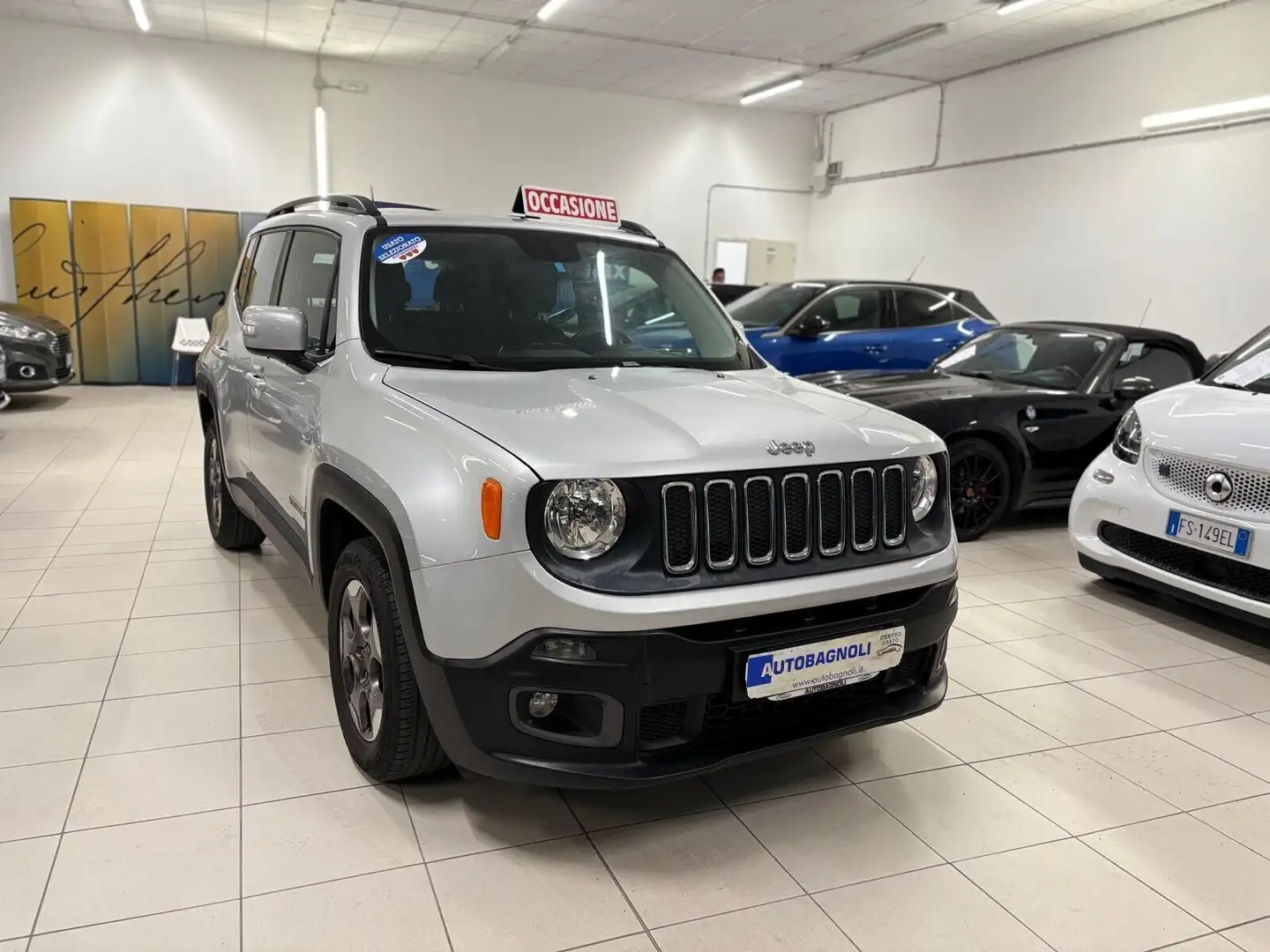 Jeep Renegade LONGITUDE 1.6 Mjt 105 CV Business Argento - 2
