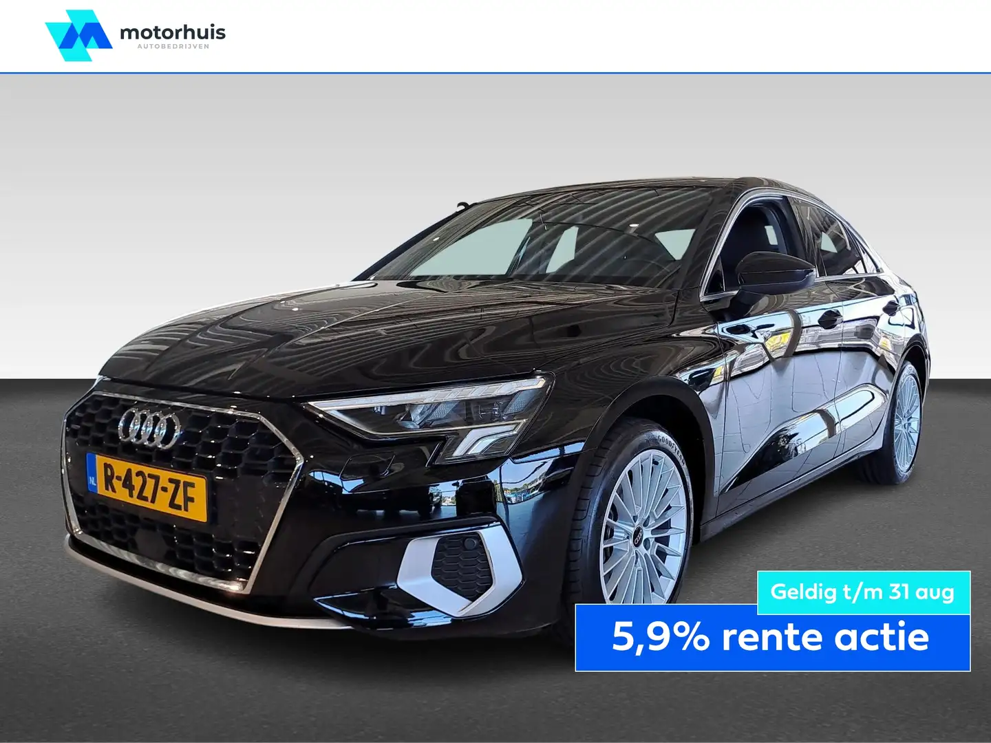 Audi A3 Limousine 30 TFSI 110pk MHEV S tronic Advanced Edi Noir - 1