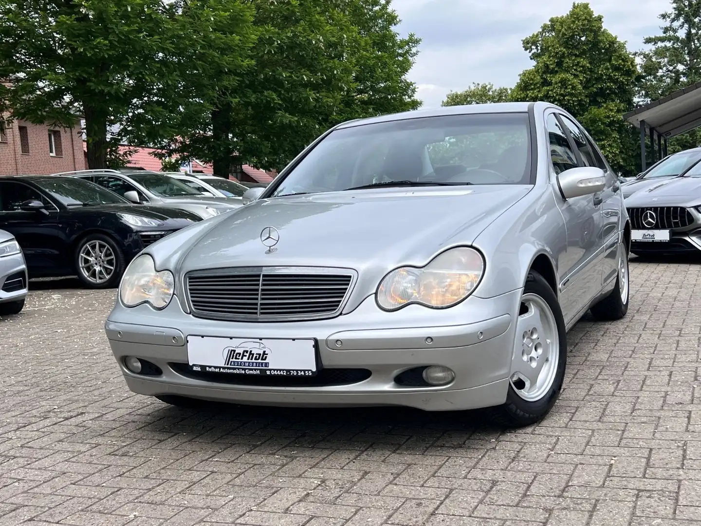 Mercedes-Benz C 180 C -Klasse Lim. Kompressor Silber - 1