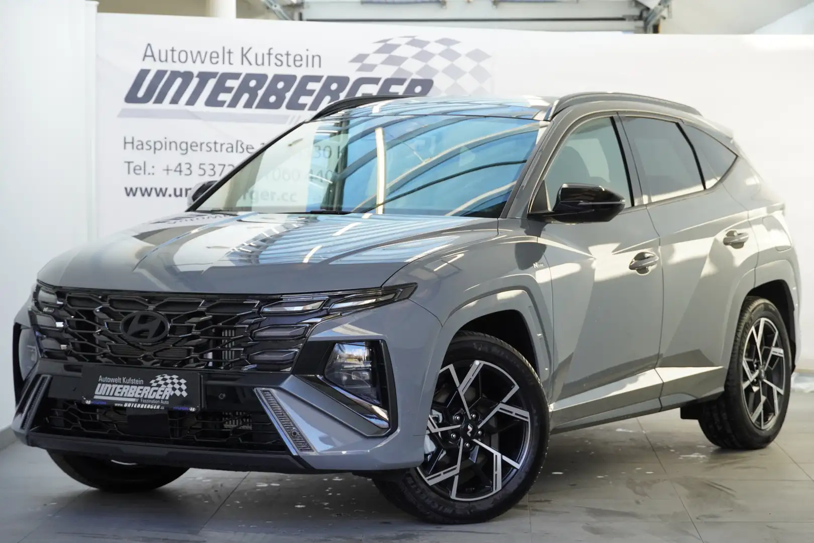 Hyundai TUCSON 1.6 T-GDI N-Line 4WD Gris - 2