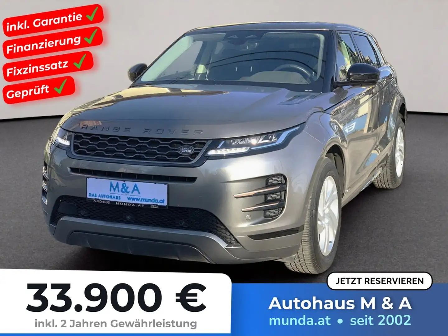 Land Rover Range Rover Evoque P200 Mild-Hybrid R-Dynamic S *GARANTIE Grau - 1