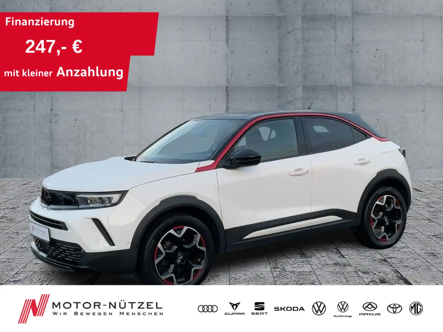 Opel Mokka Opel Mokka 1.2 LED+ACC+NAV+RFK+2xPDC+SHZ+DAB+18" Weiß - 1