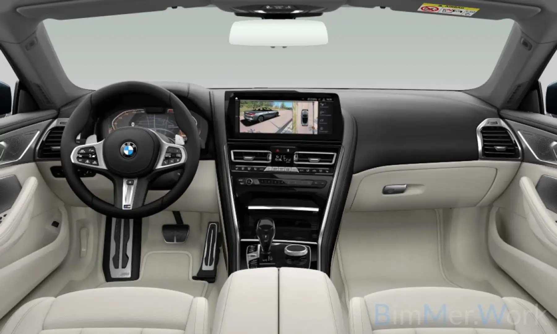 BMW 840 Individual B&W SoftCl Laser 360°HUD Voll Schwarz - 2