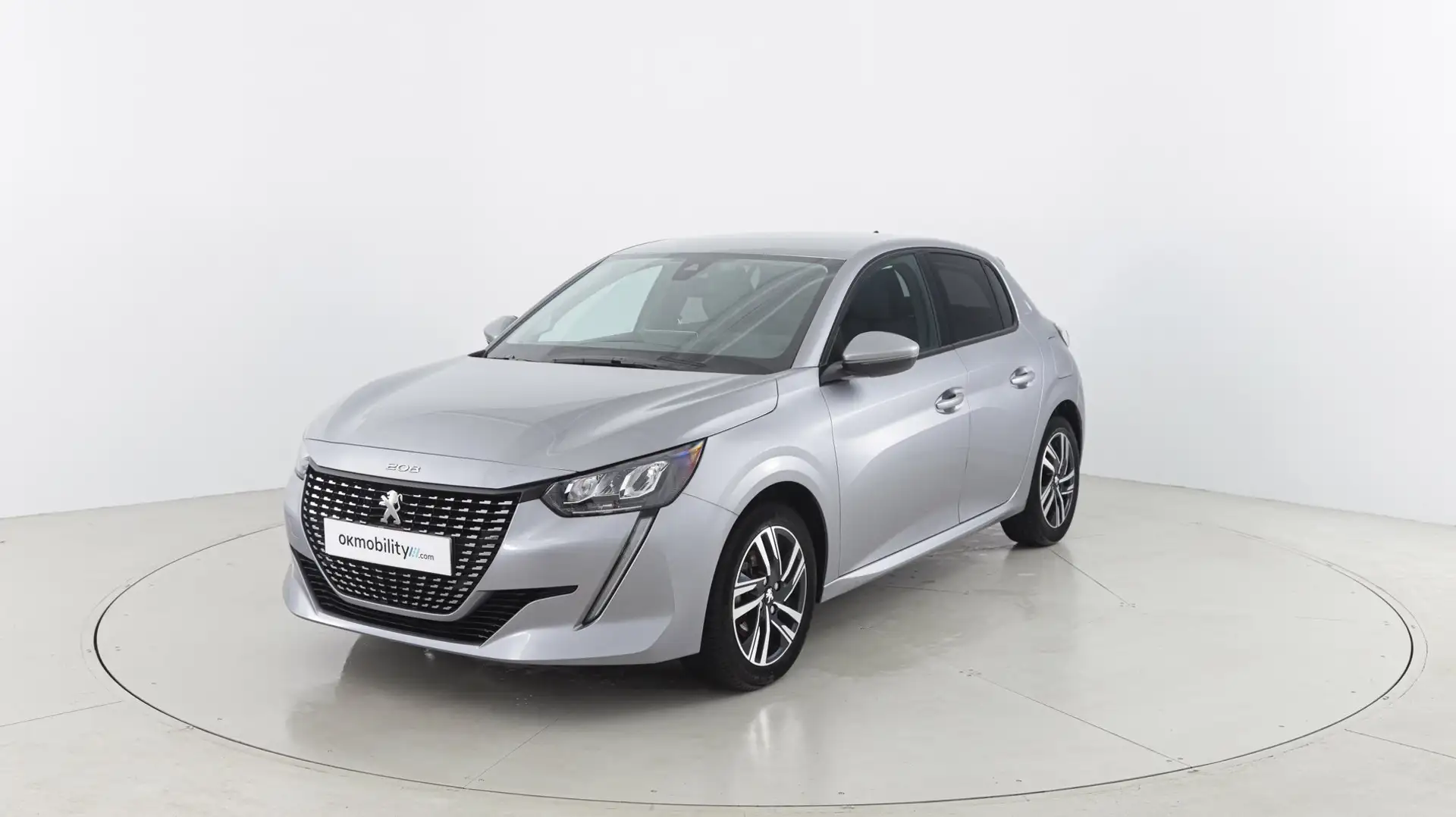 Peugeot 208 1.5 BlueHDi S&S Allure Pack 100 Silber - 1