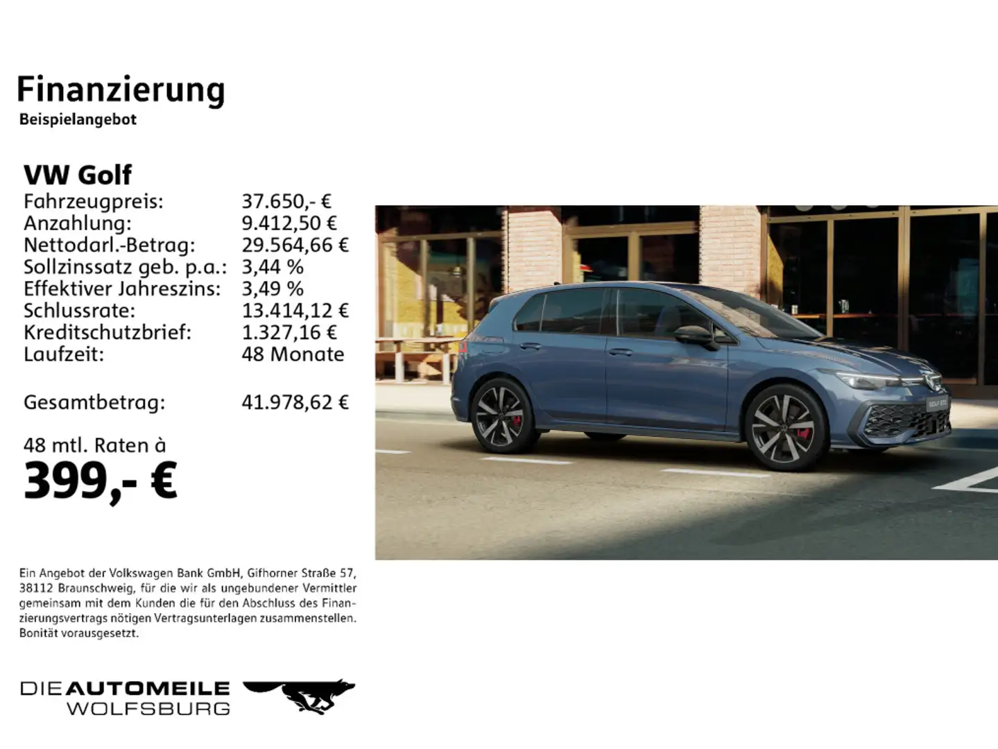 Volkswagen Golf GTE 8 VIII 1.5 TSI Hybrid DSG GTE HeadUp/Matrix Blau - 2