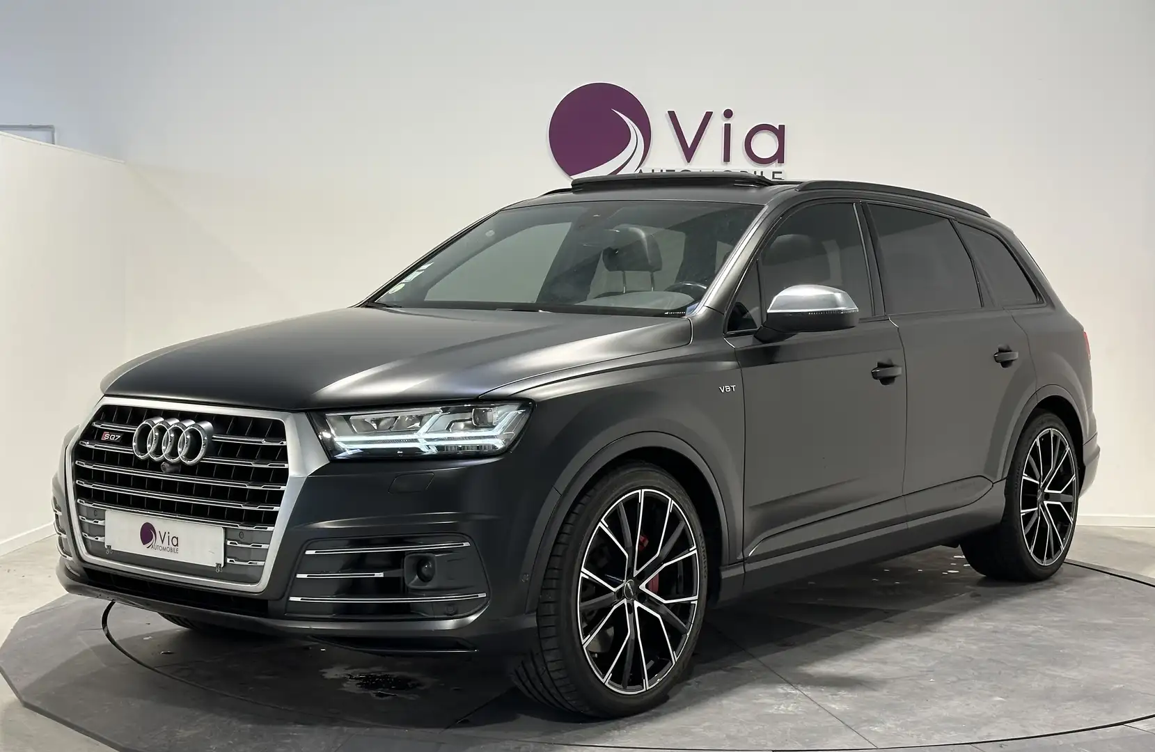 Audi SQ7 V8 4.0 TDI 435 Tiptronic 8 Quattro 7pl Nero - 1