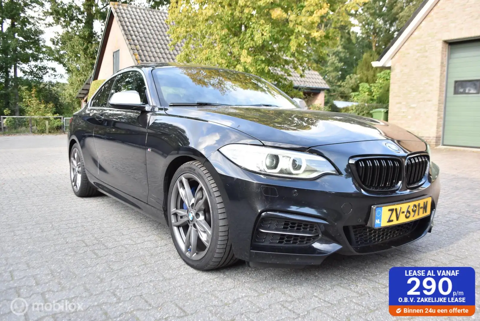 BMW 235 2-serie Coupé M235i xDrive High Executive Noir - 1